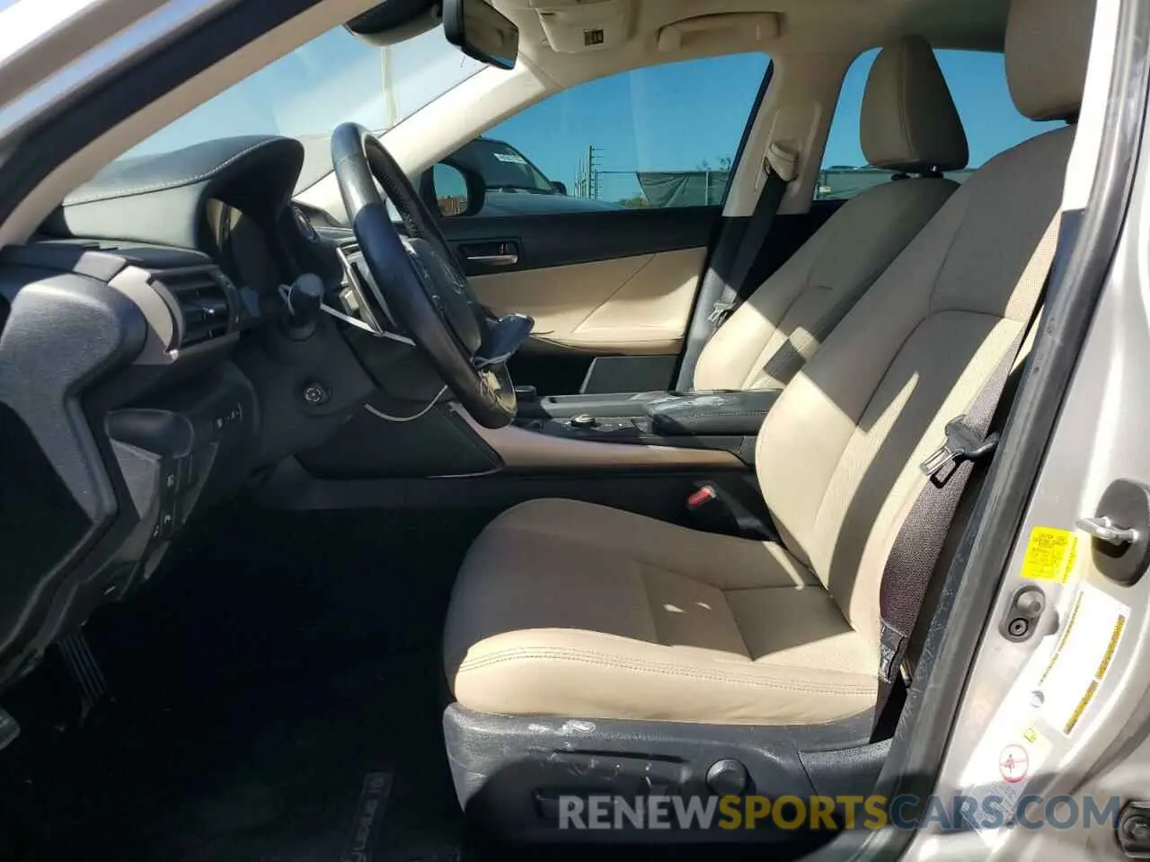 7 Photograph of a damaged car JTHBA1D29K5085433 LEXUS IS 2019