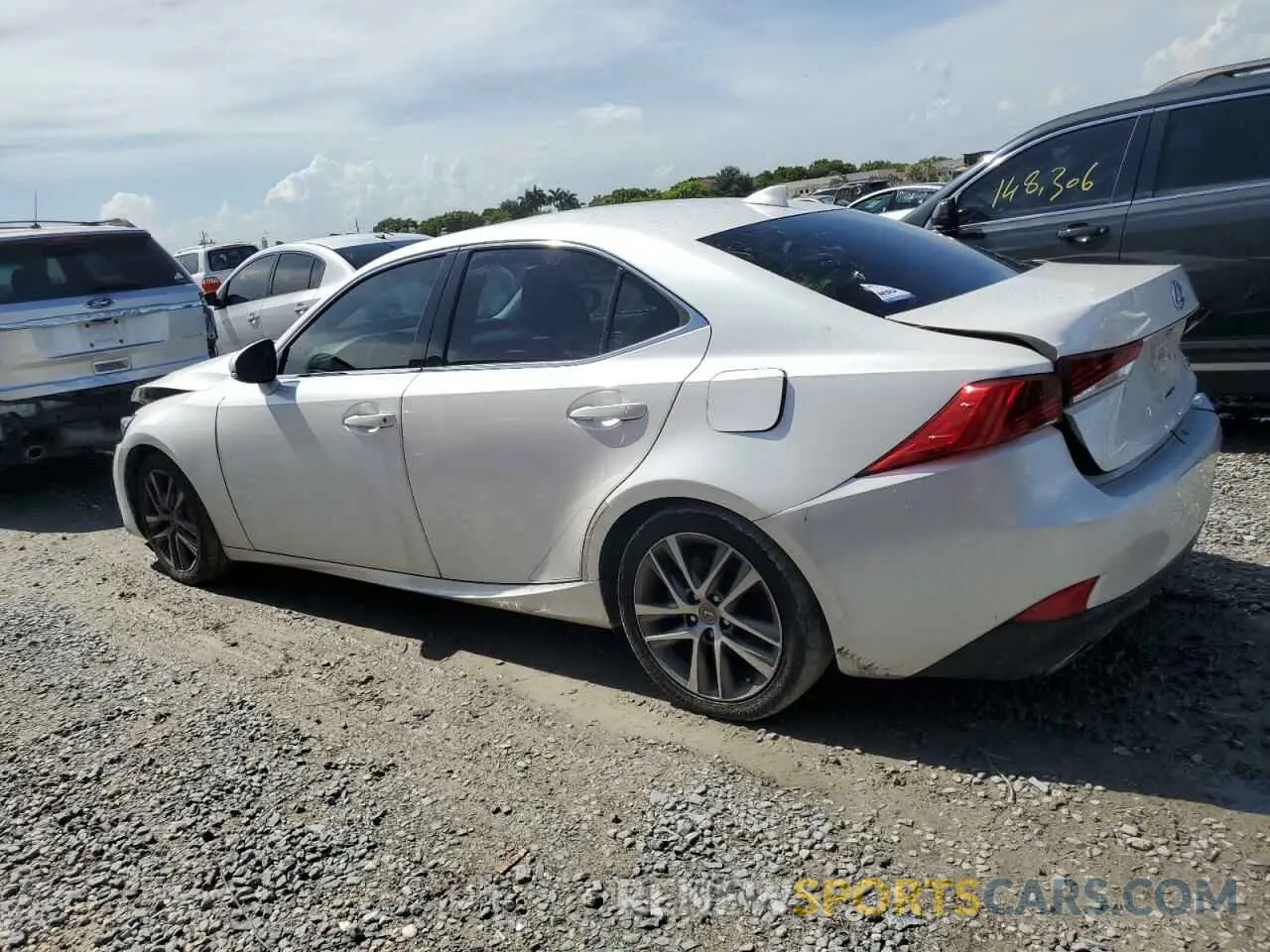 2 Photograph of a damaged car JTHBA1D29K5086792 LEXUS IS 2019