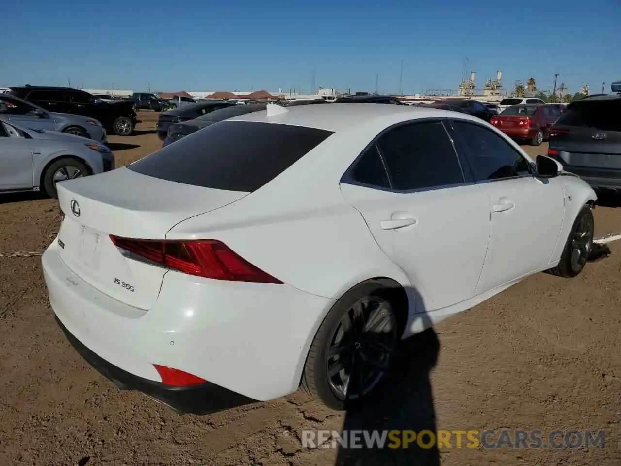 4 Photograph of a damaged car JTHBA1D29K5087067 LEXUS IS 2019