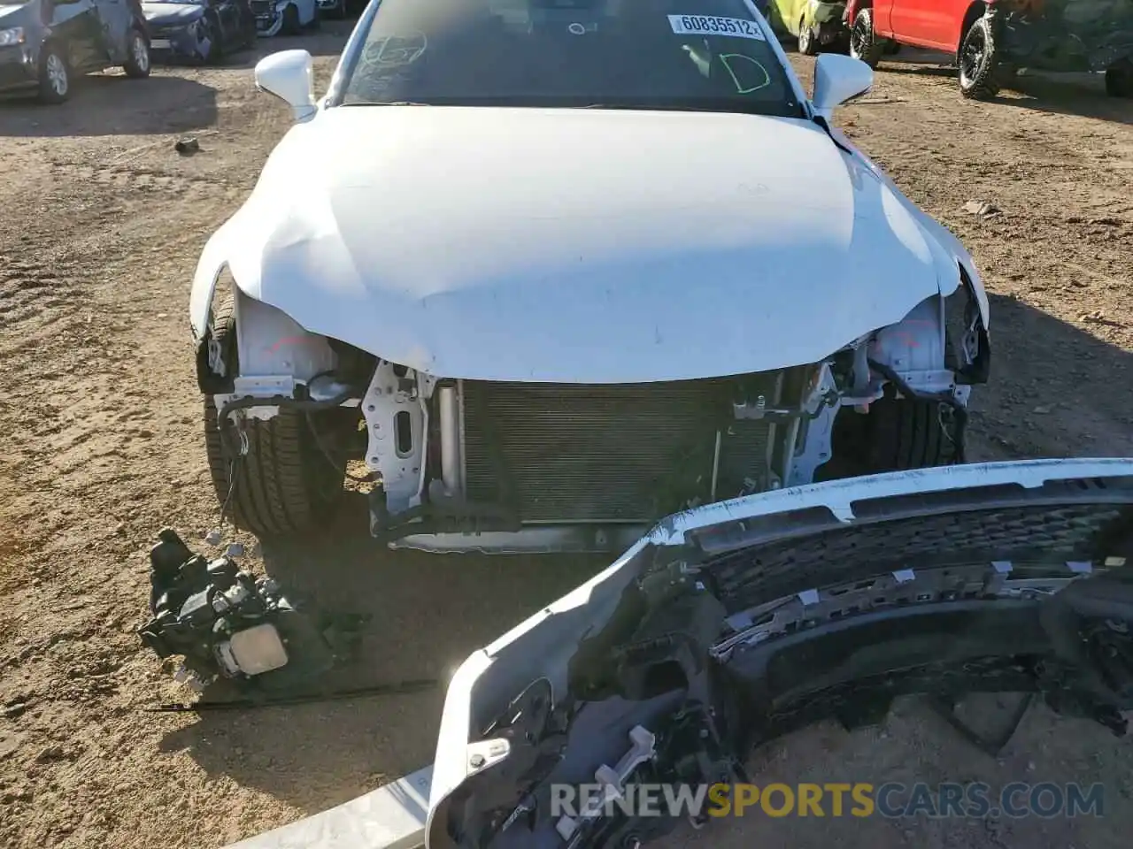 9 Photograph of a damaged car JTHBA1D29K5087067 LEXUS IS 2019