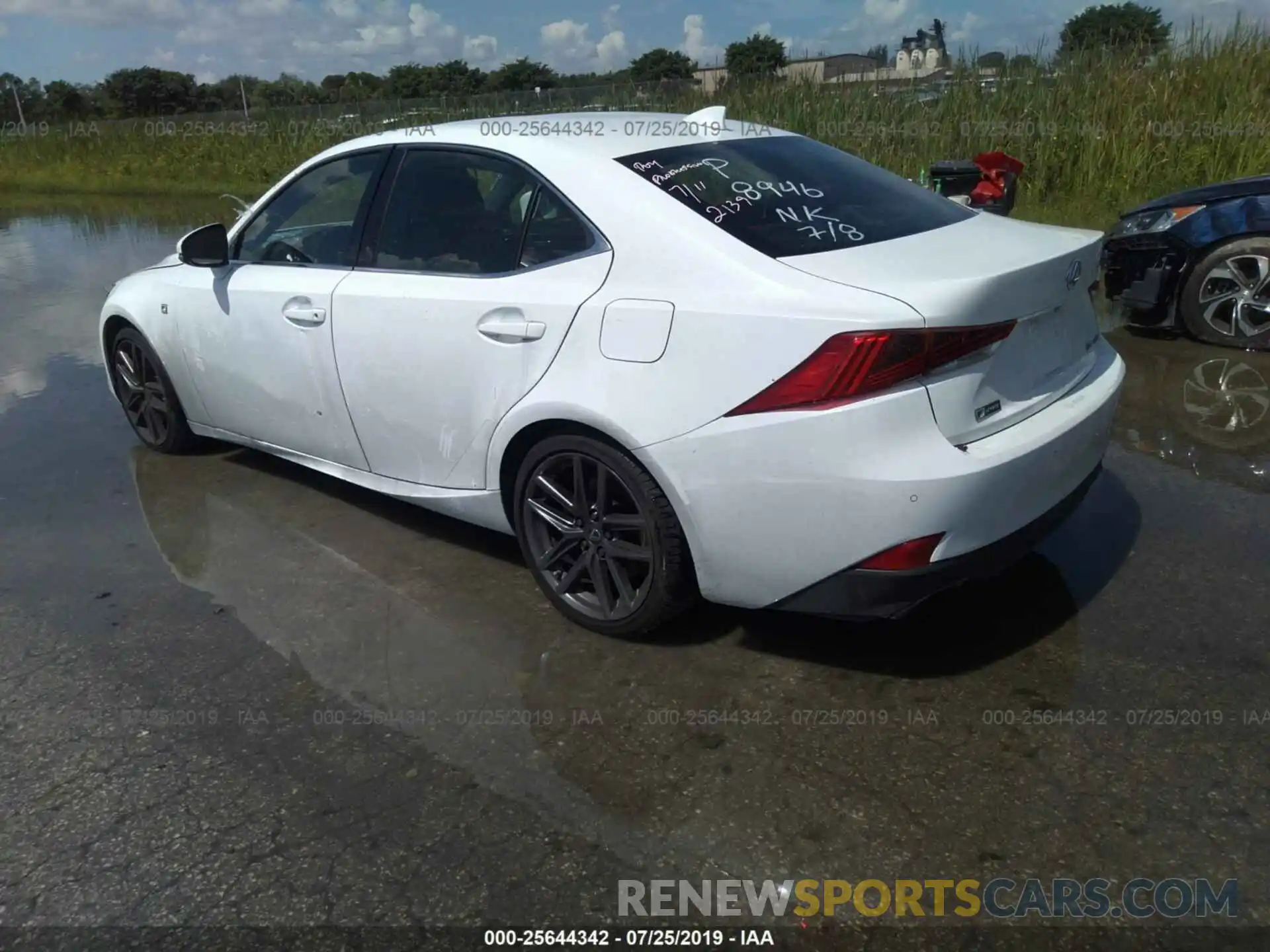 3 Photograph of a damaged car JTHBA1D29K5088946 LEXUS IS 2019