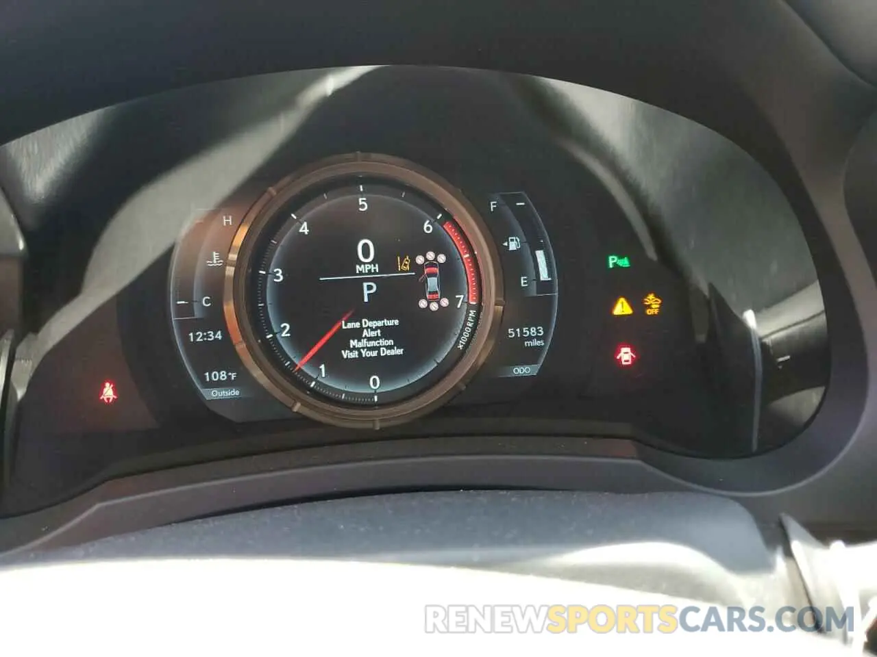 9 Photograph of a damaged car JTHBA1D29K5090485 LEXUS IS 2019