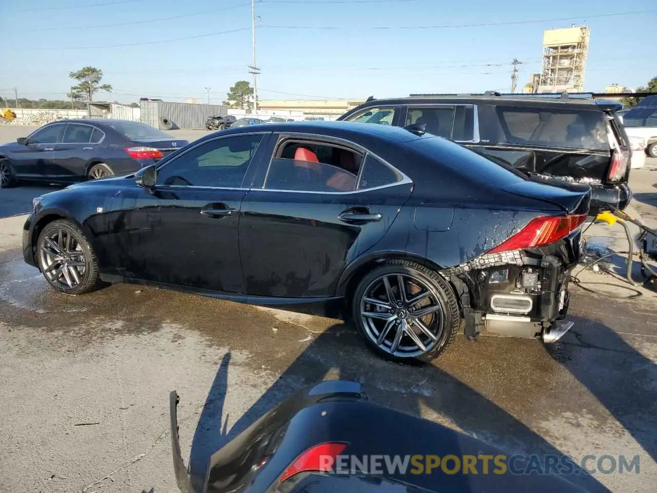 2 Photograph of a damaged car JTHBA1D29K5090759 LEXUS IS 2019