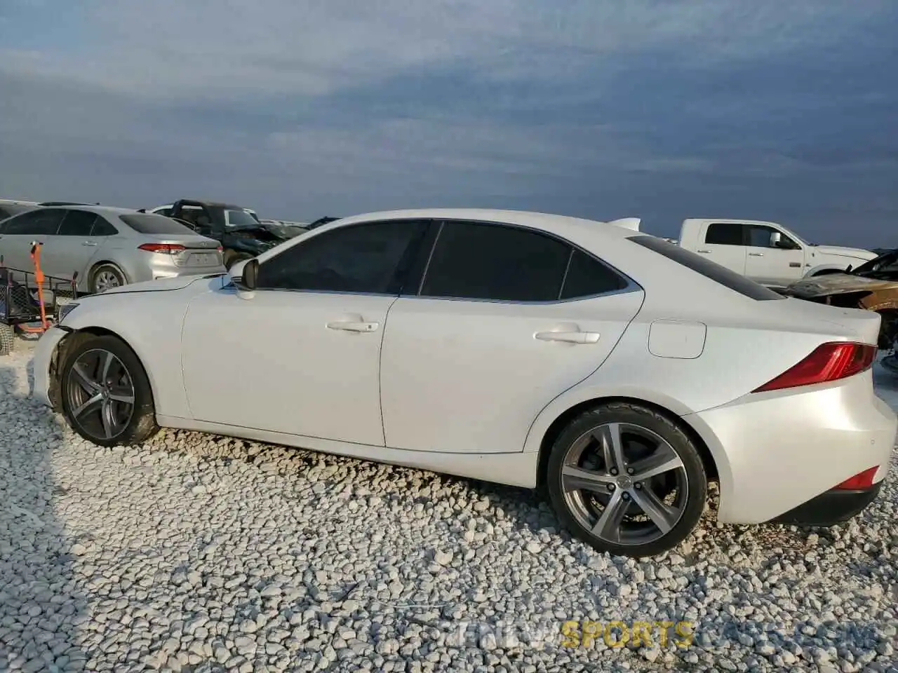 2 Photograph of a damaged car JTHBA1D29K5092883 LEXUS IS 2019