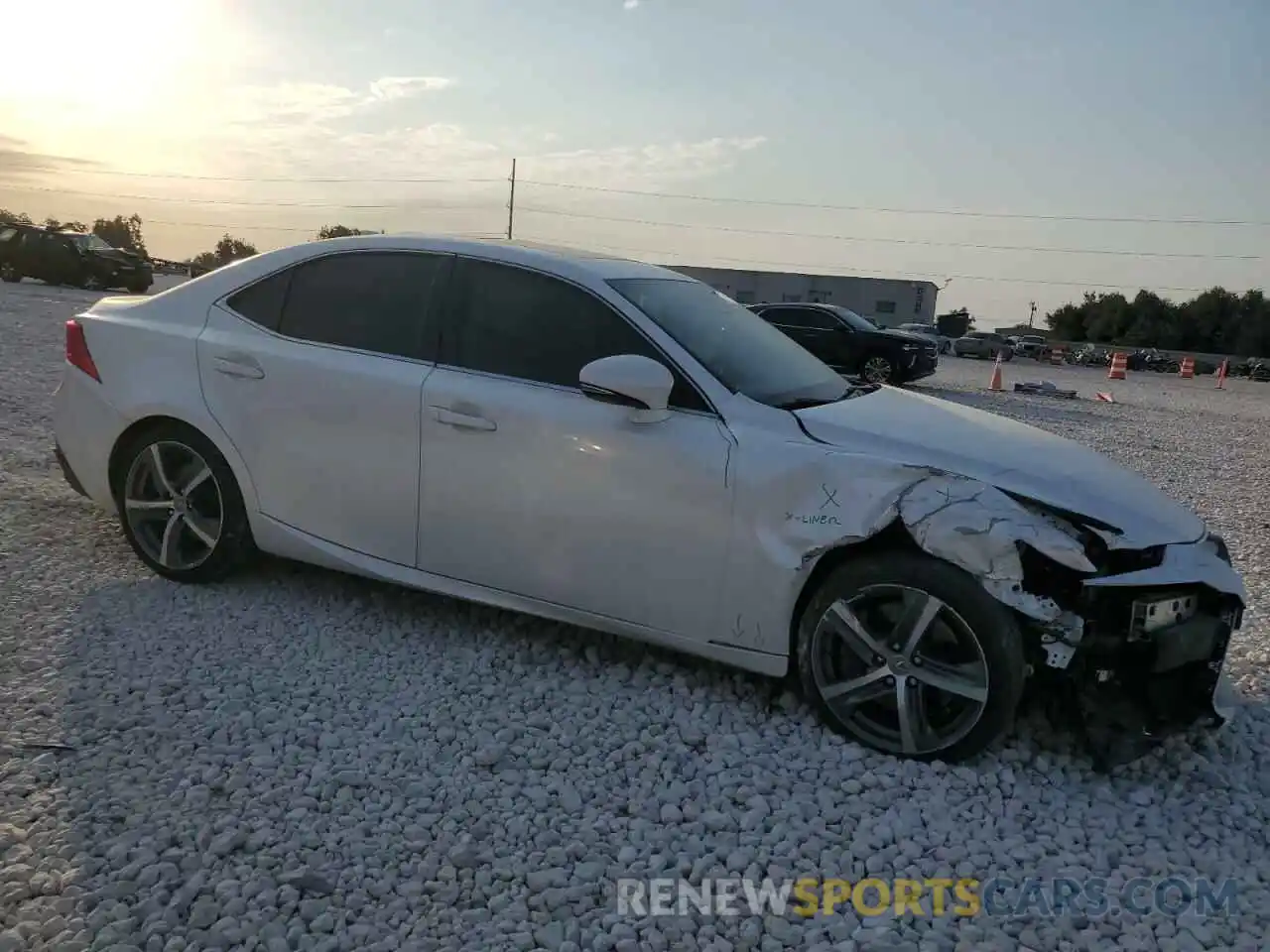 4 Photograph of a damaged car JTHBA1D29K5092883 LEXUS IS 2019