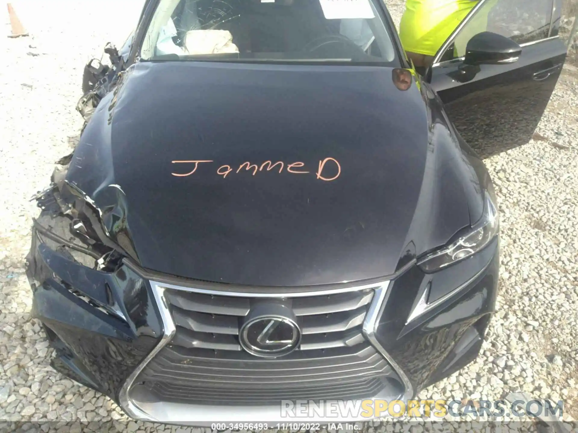 10 Photograph of a damaged car JTHBA1D29K5094083 LEXUS IS 2019