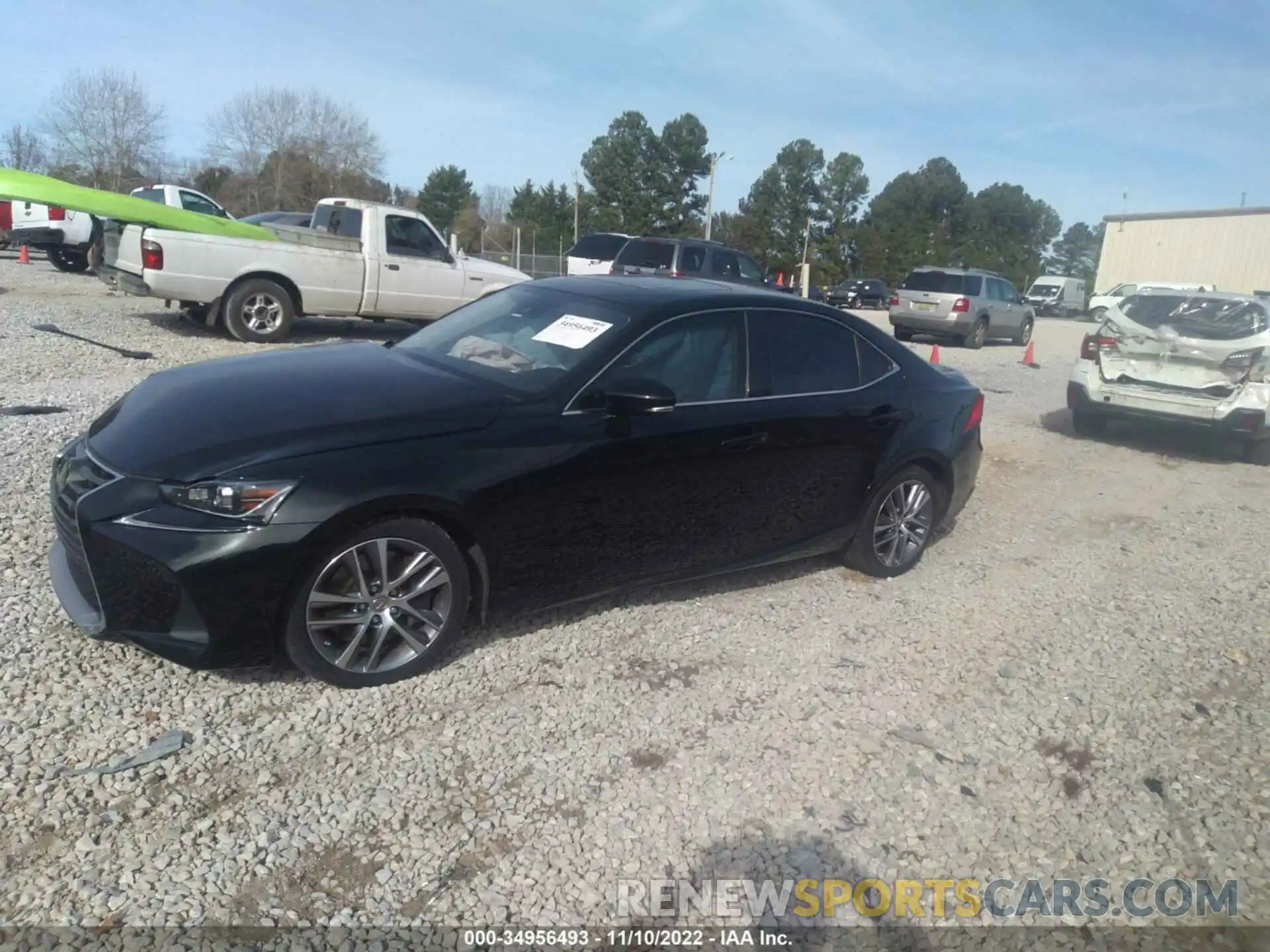 2 Photograph of a damaged car JTHBA1D29K5094083 LEXUS IS 2019