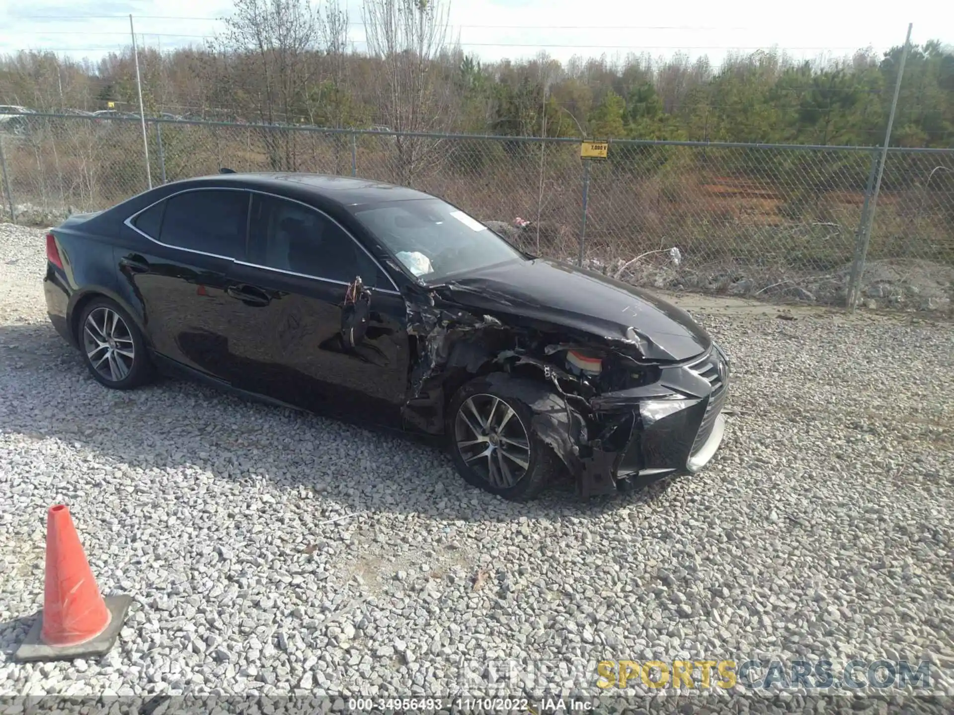 6 Photograph of a damaged car JTHBA1D29K5094083 LEXUS IS 2019