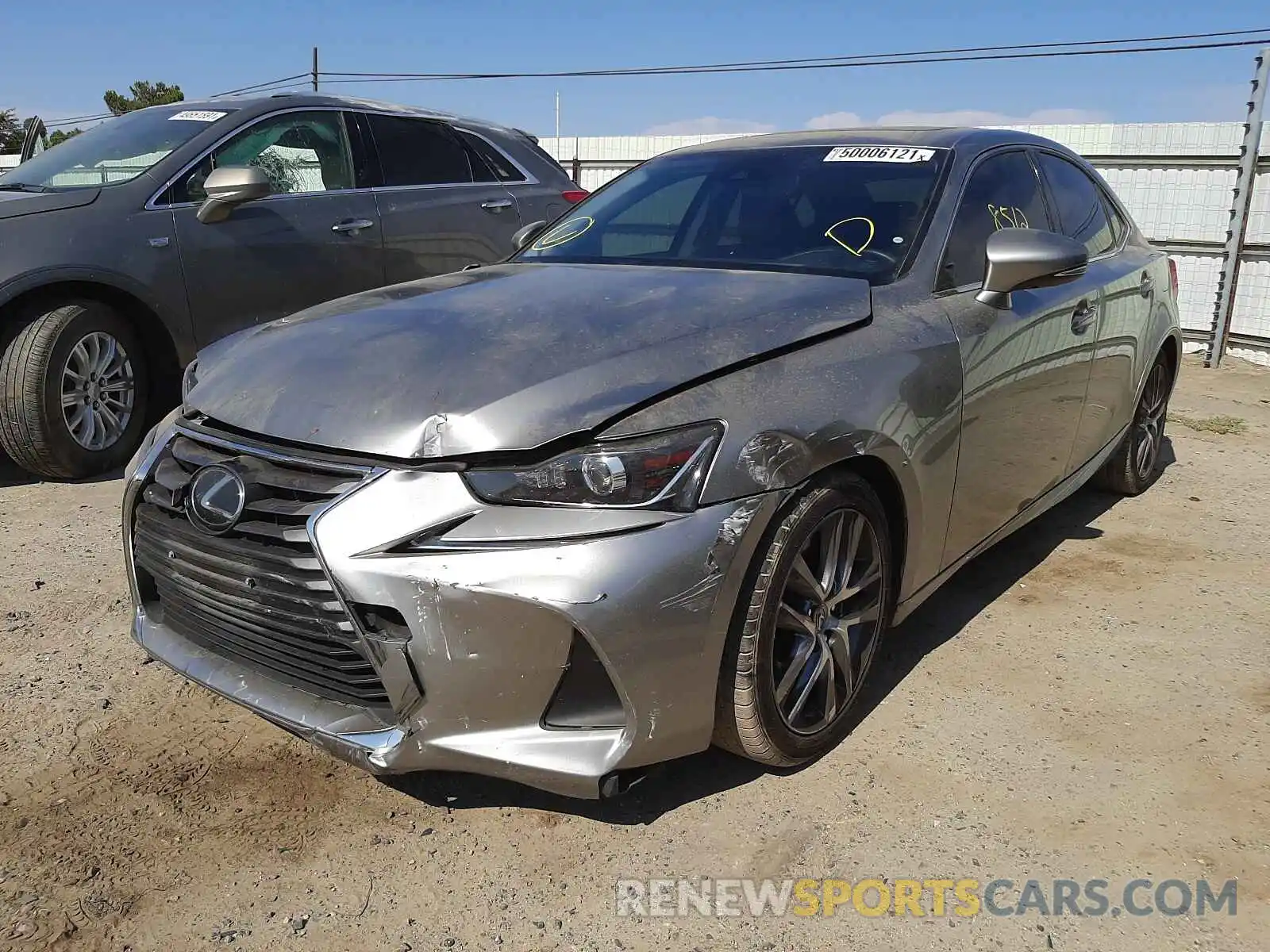 2 Photograph of a damaged car JTHBA1D29K5094357 LEXUS IS 2019