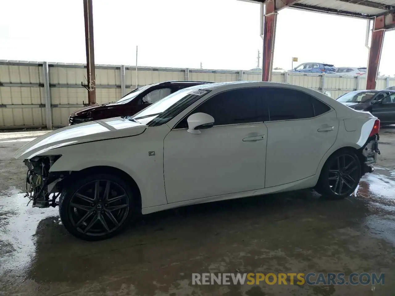 1 Photograph of a damaged car JTHBA1D29K5095363 LEXUS IS 2019