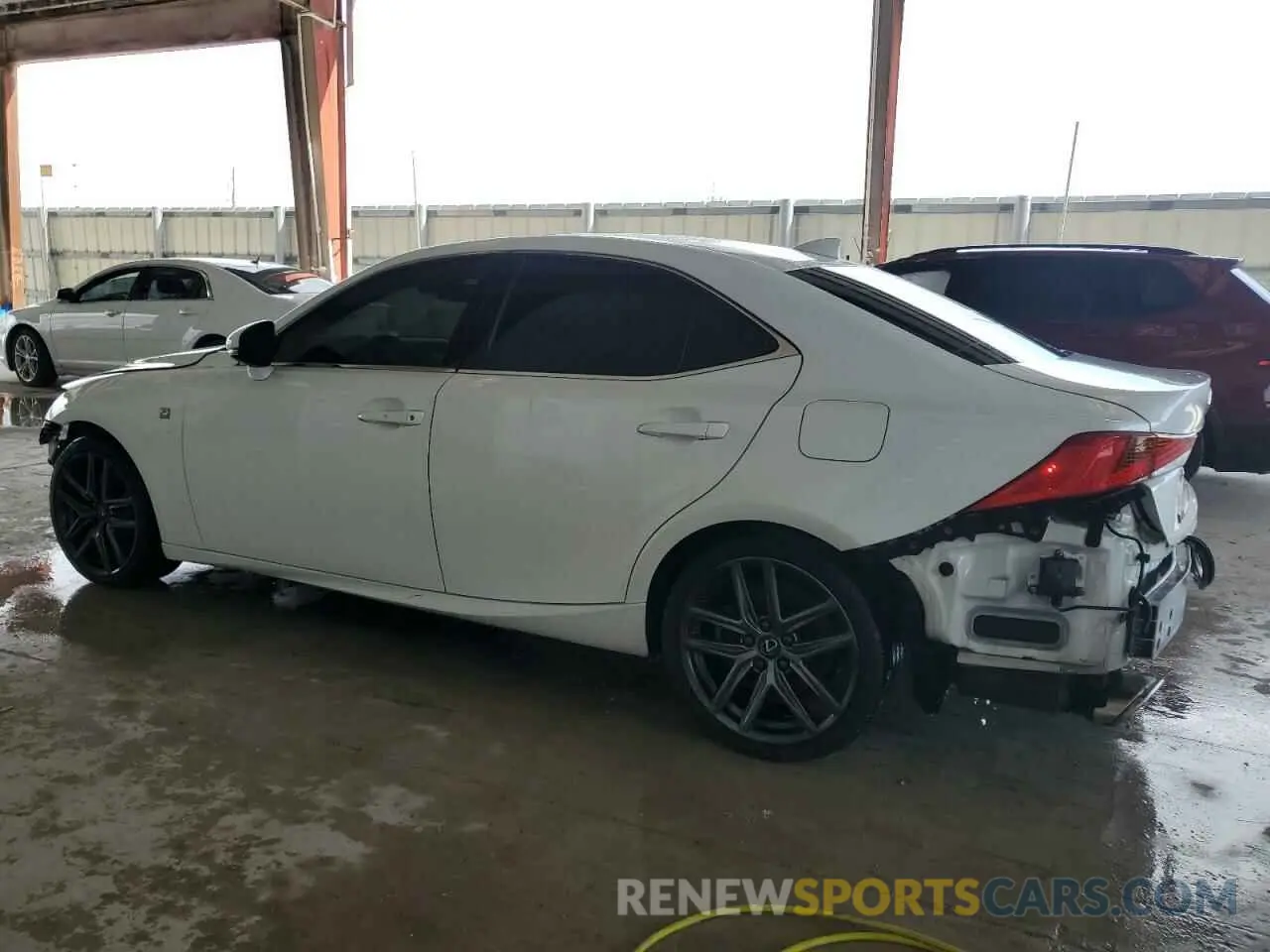 2 Photograph of a damaged car JTHBA1D29K5095363 LEXUS IS 2019