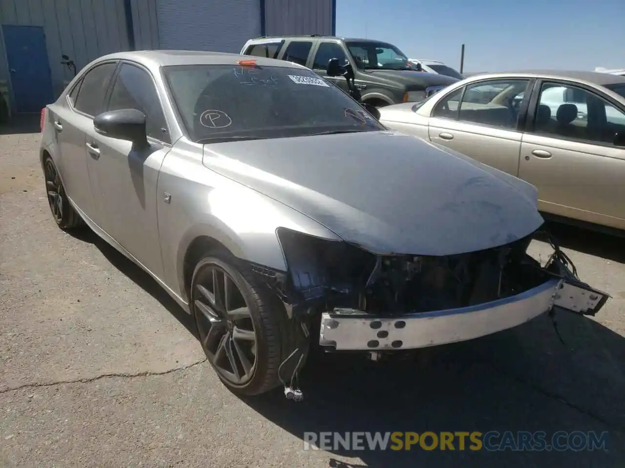 1 Photograph of a damaged car JTHBA1D29K5096237 LEXUS IS 2019