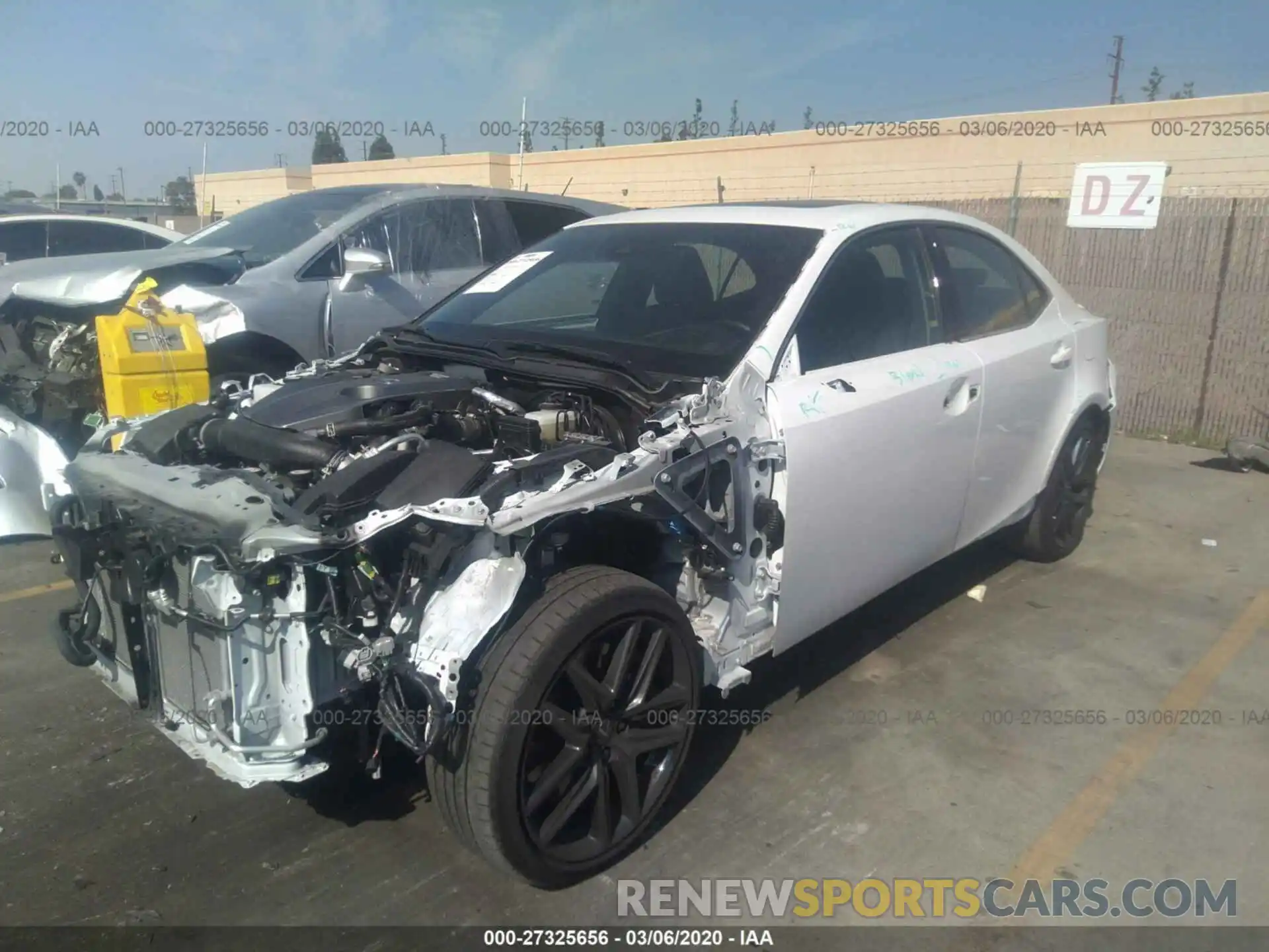 2 Photograph of a damaged car JTHBA1D29K5098179 LEXUS IS 2019