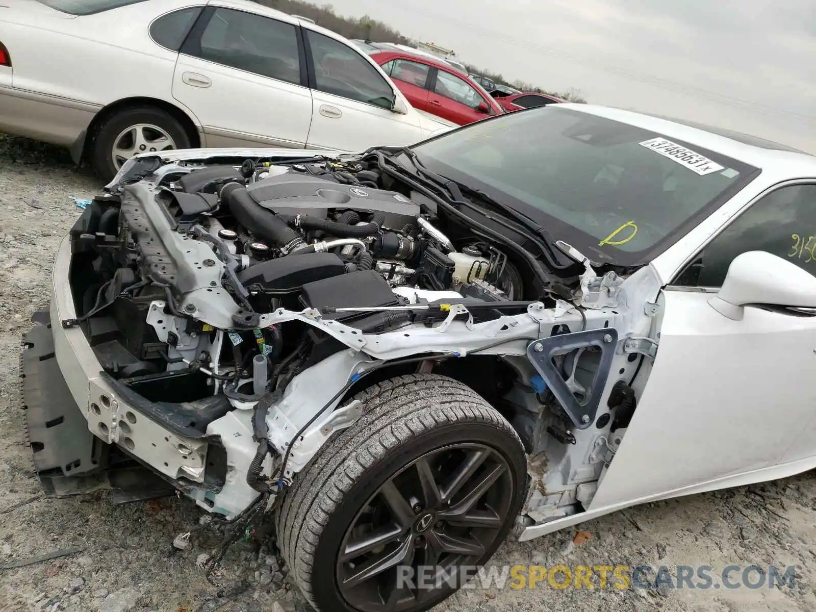 9 Photograph of a damaged car JTHBA1D2XK5084856 LEXUS IS 2019