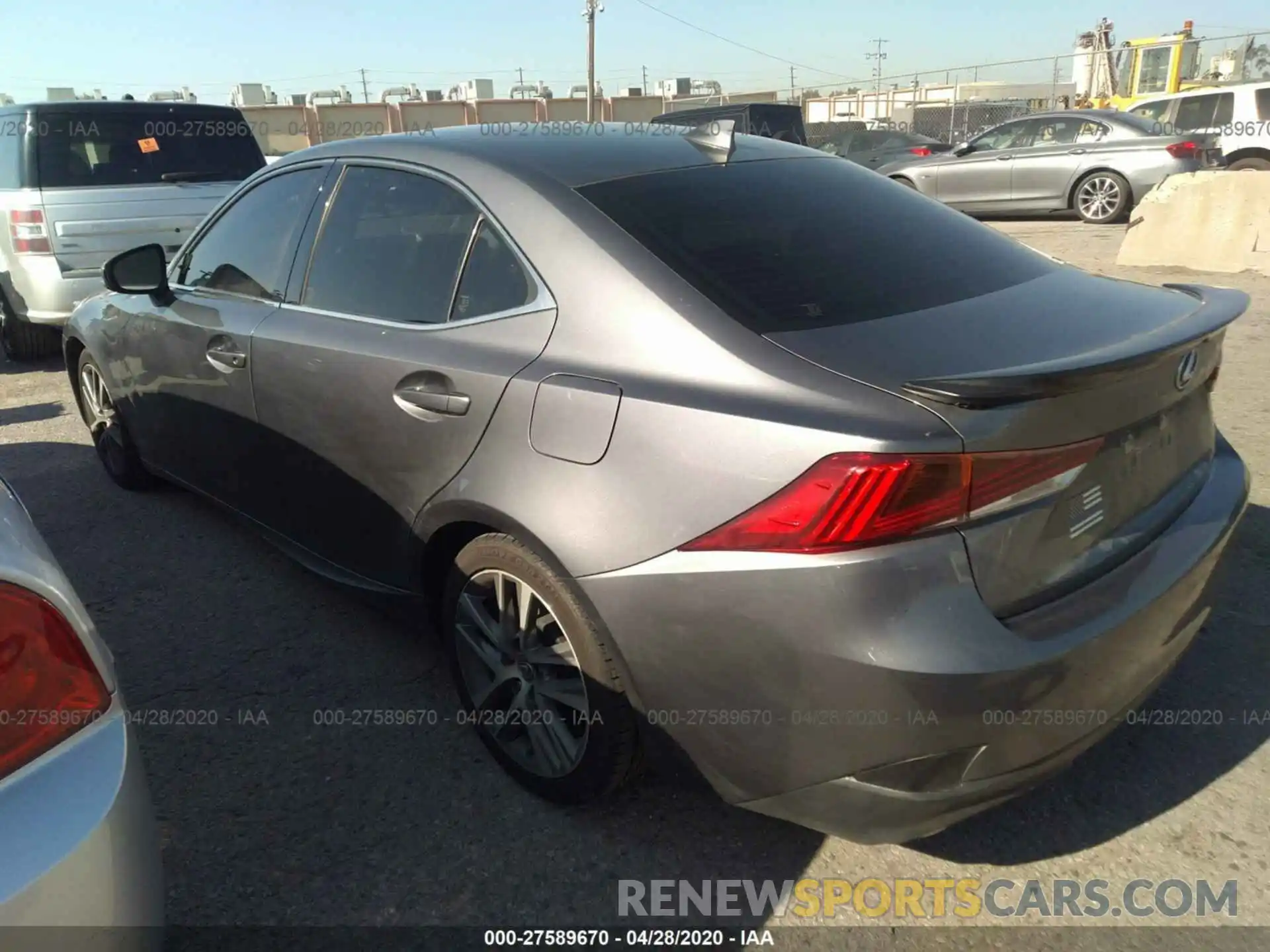 3 Photograph of a damaged car JTHBA1D2XK5085778 LEXUS IS 2019