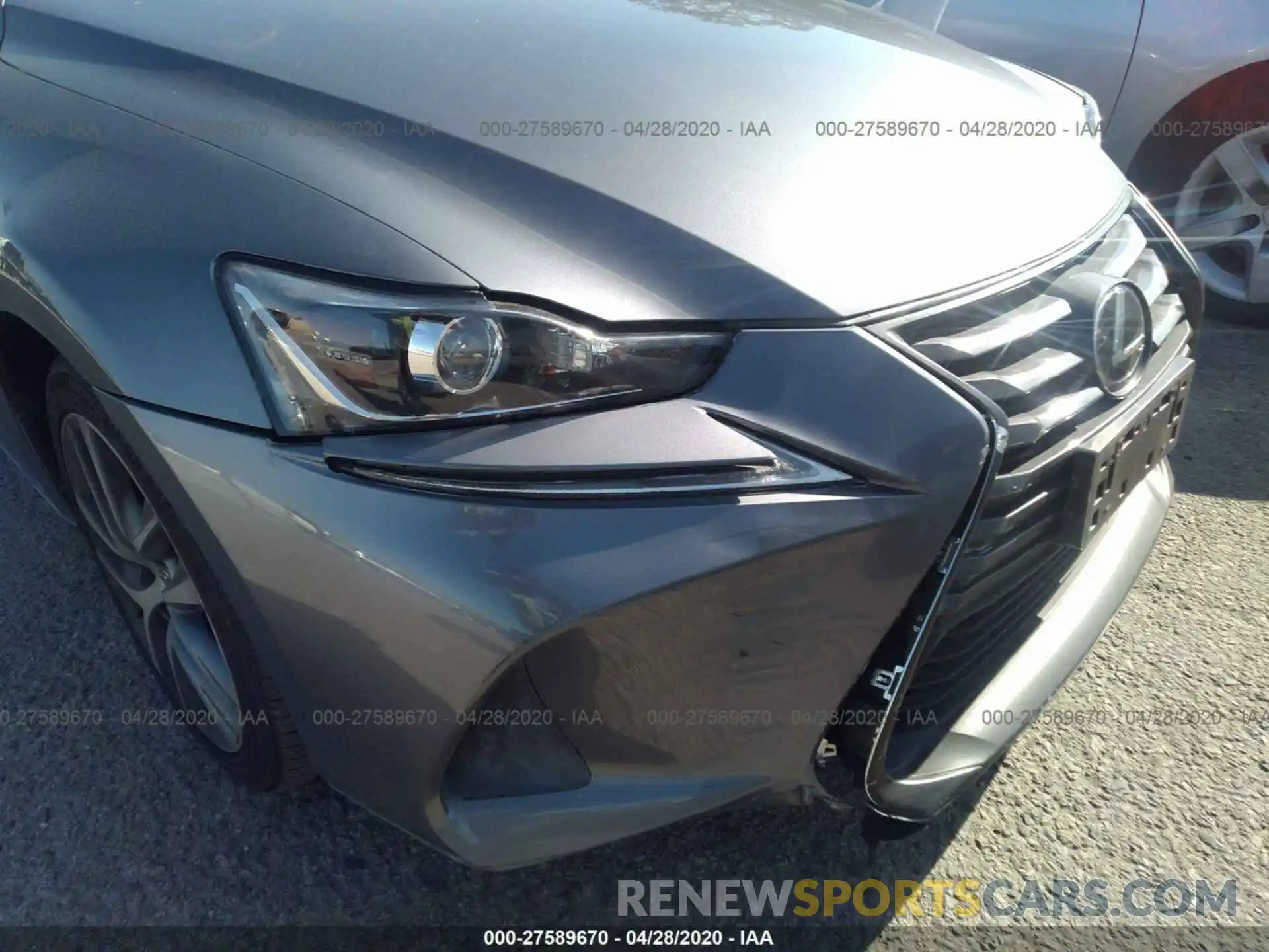 6 Photograph of a damaged car JTHBA1D2XK5085778 LEXUS IS 2019