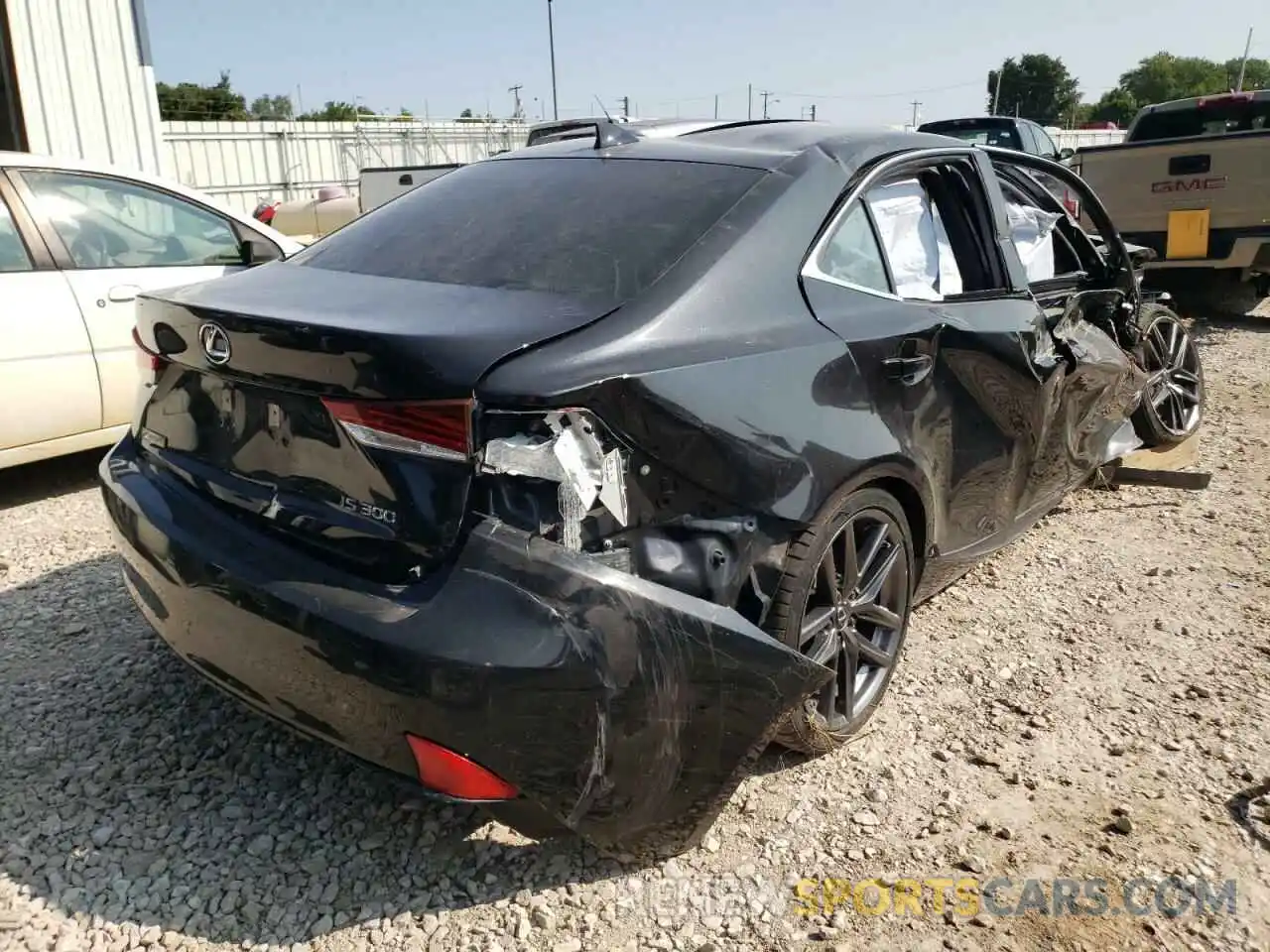 4 Photograph of a damaged car JTHBA1D2XK5086283 LEXUS IS 2019