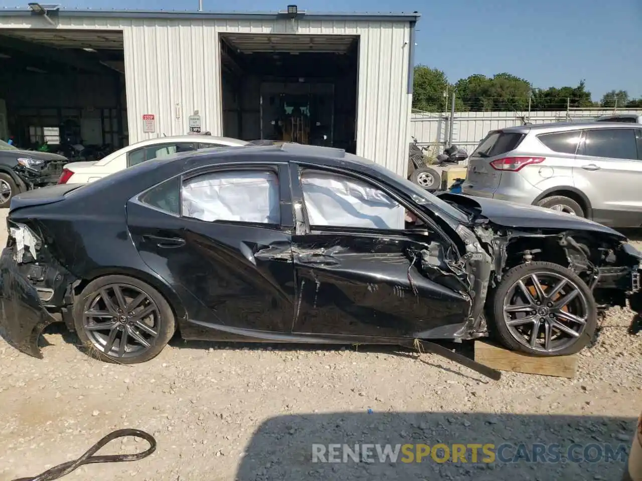 9 Photograph of a damaged car JTHBA1D2XK5086283 LEXUS IS 2019