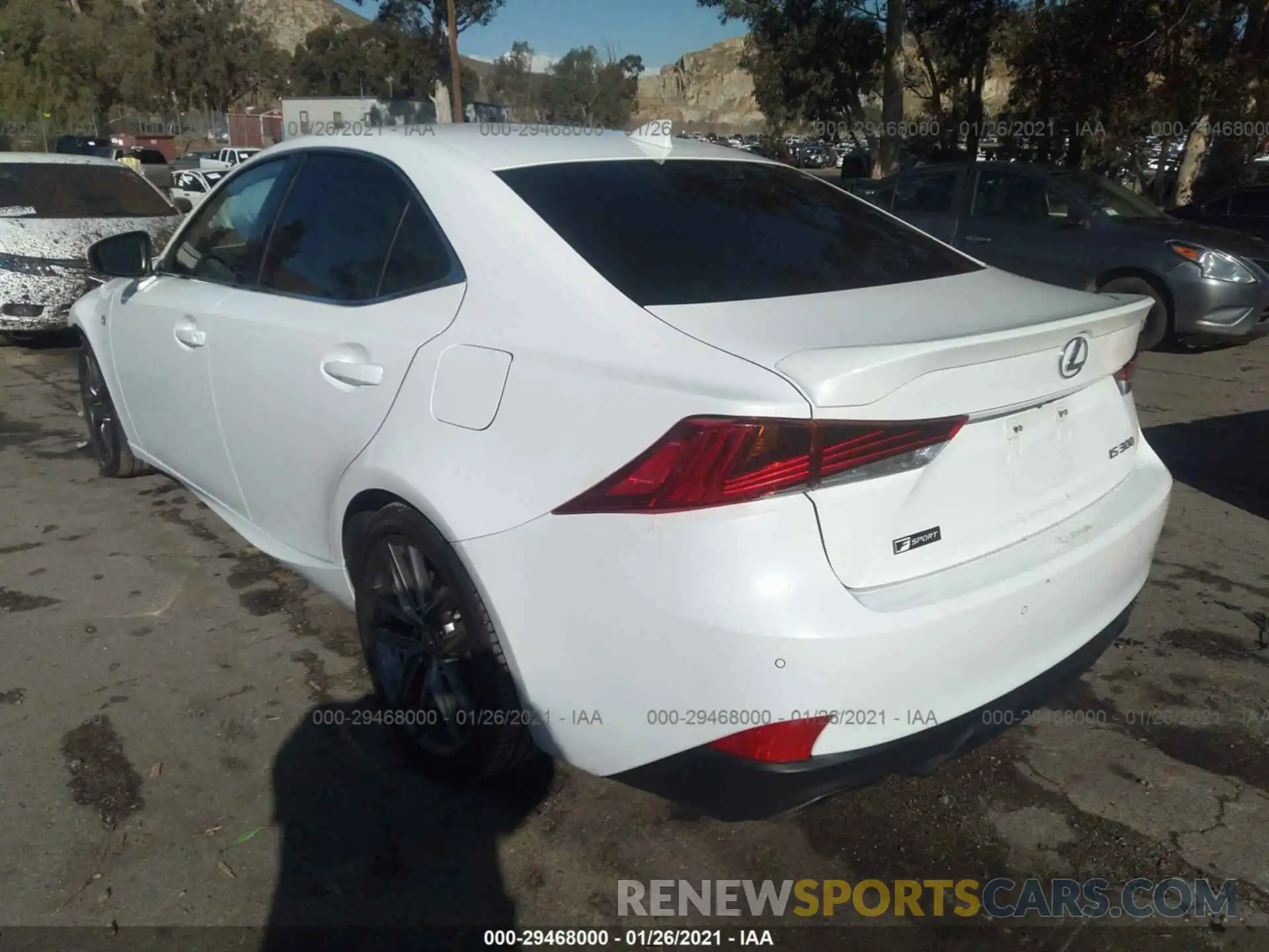 3 Photograph of a damaged car JTHBA1D2XK5086686 LEXUS IS 2019