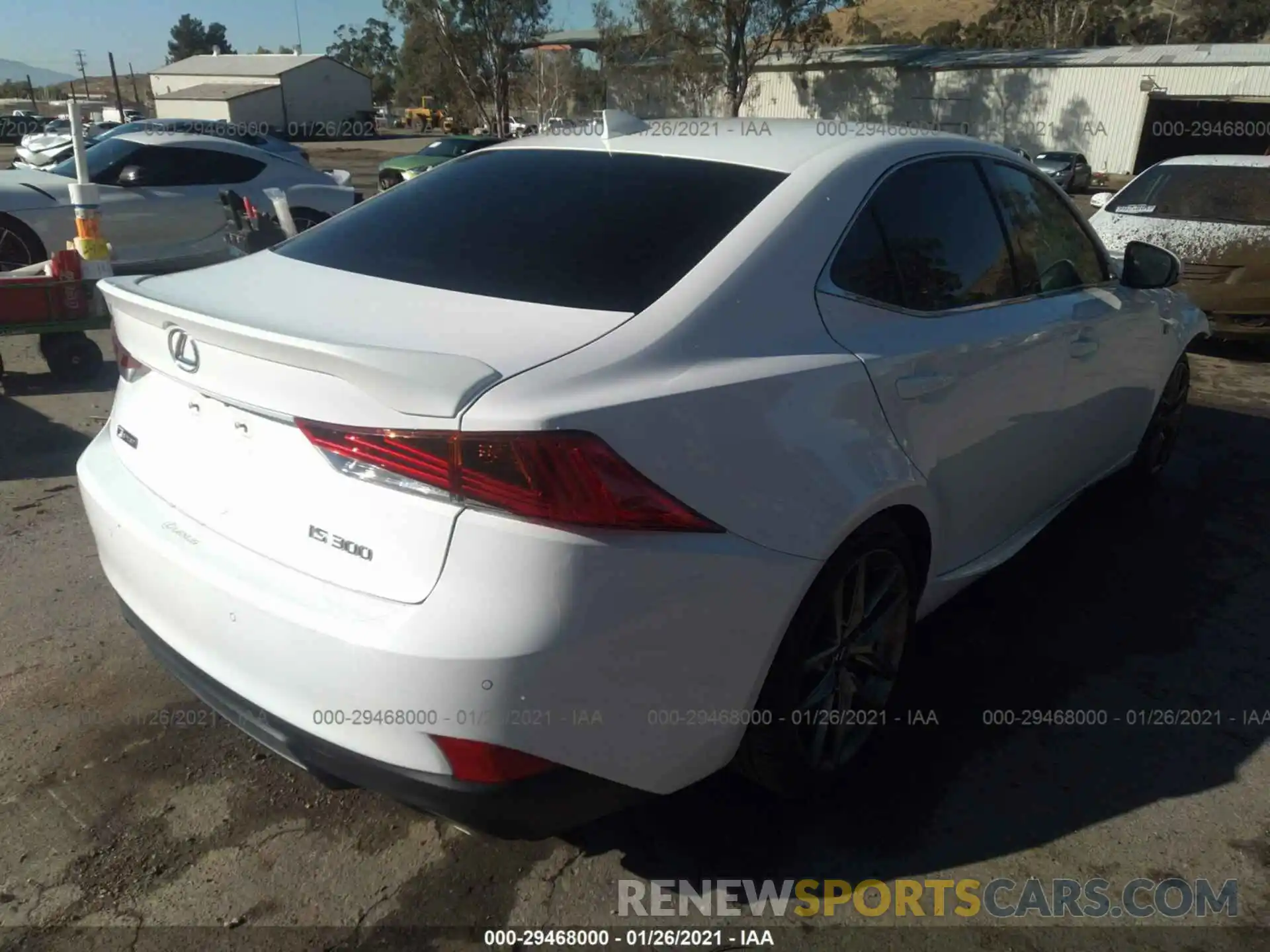 4 Photograph of a damaged car JTHBA1D2XK5086686 LEXUS IS 2019