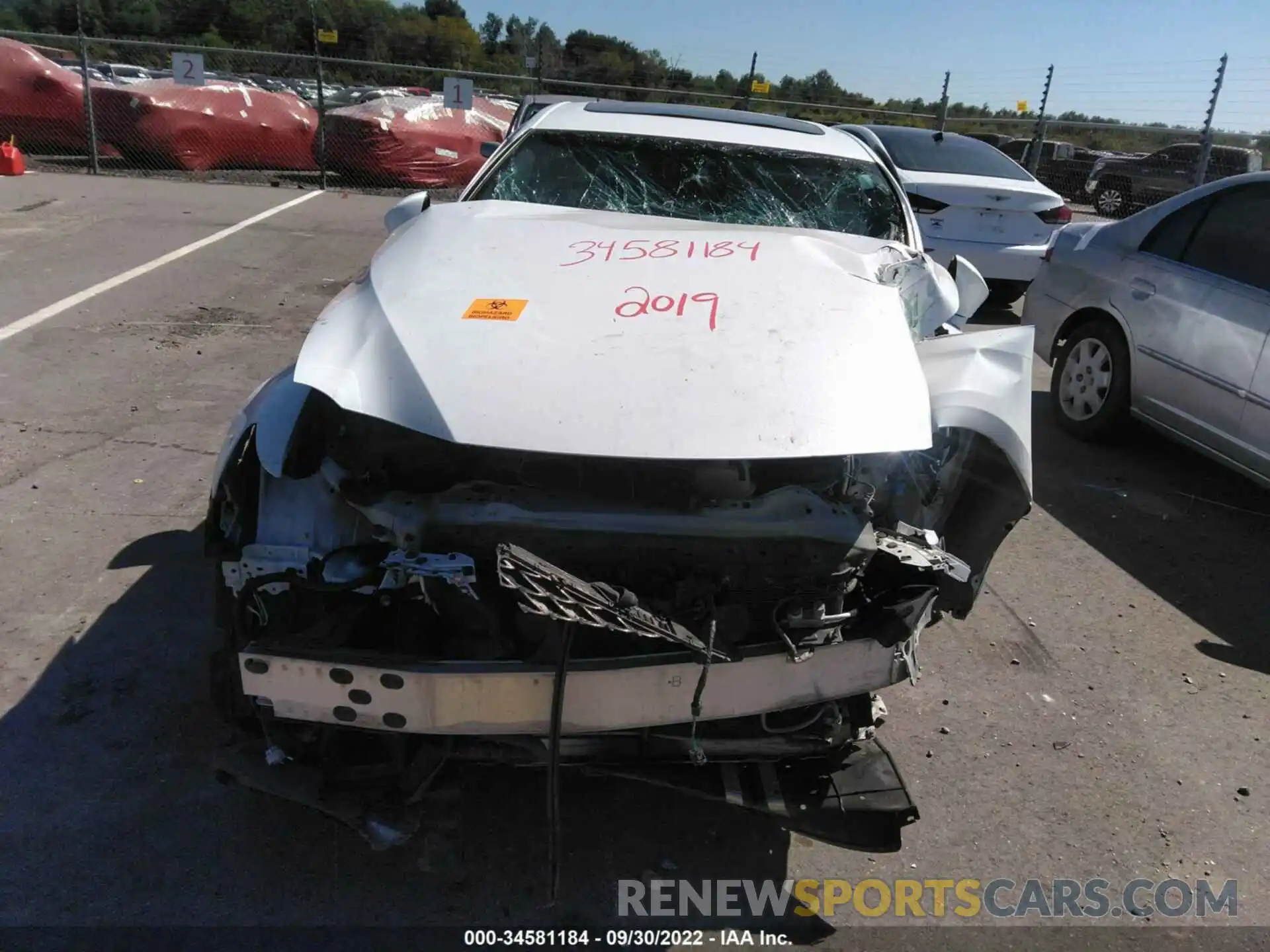 6 Photograph of a damaged car JTHBA1D2XK5086753 LEXUS IS 2019