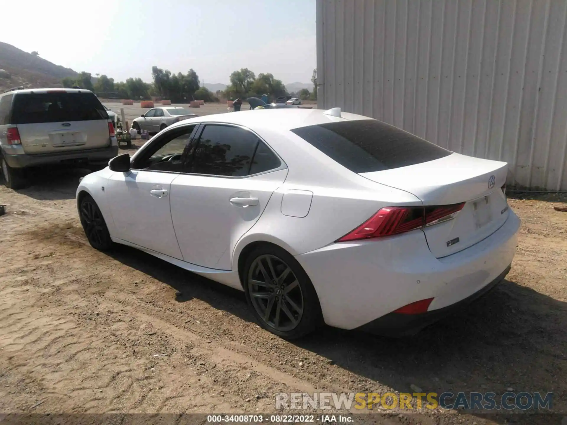 3 Photograph of a damaged car JTHBA1D2XK5087689 LEXUS IS 2019