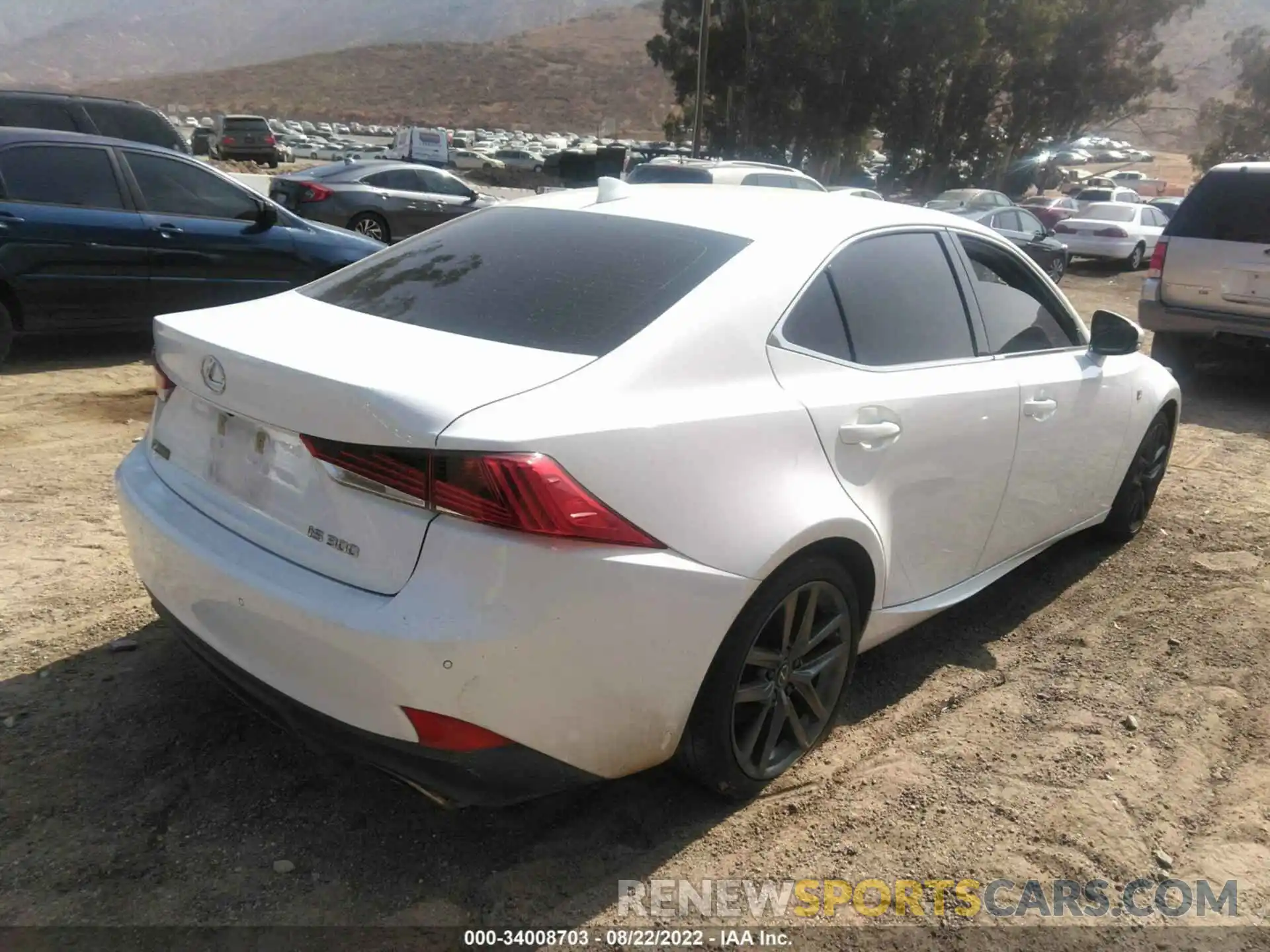 4 Photograph of a damaged car JTHBA1D2XK5087689 LEXUS IS 2019