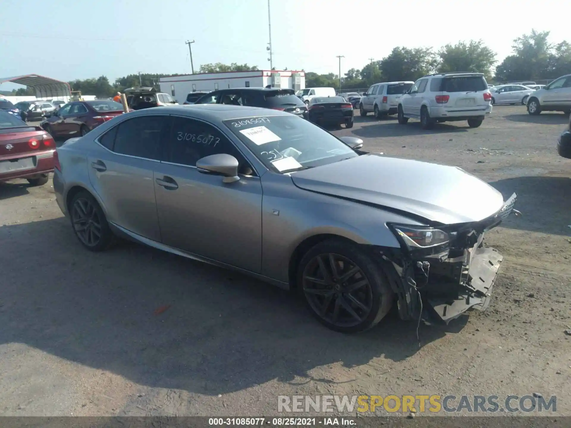 1 Photograph of a damaged car JTHBA1D2XK5088499 LEXUS IS 2019