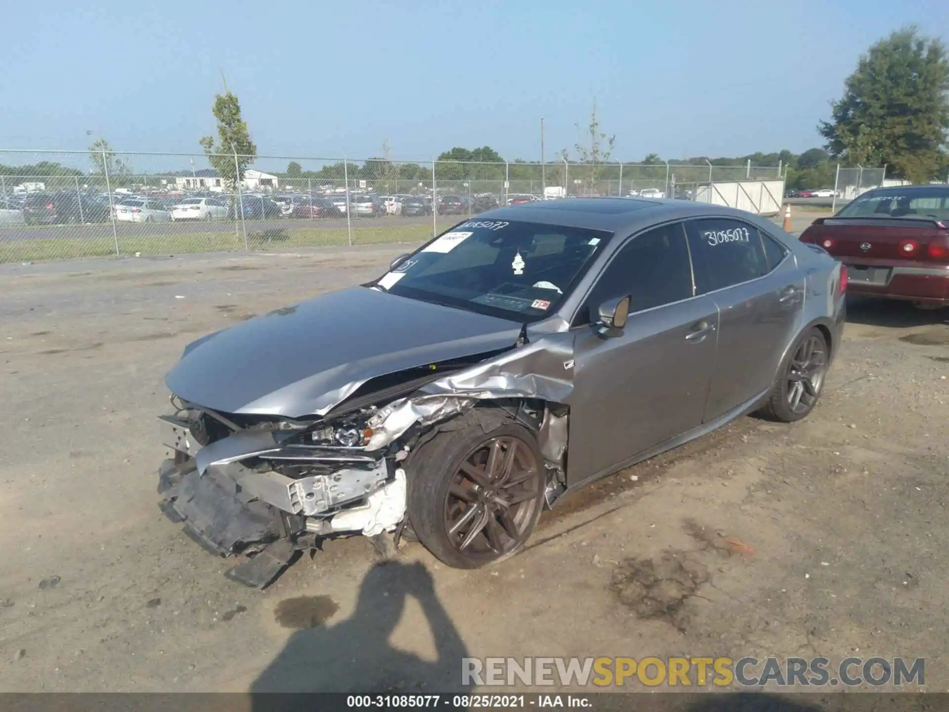 2 Photograph of a damaged car JTHBA1D2XK5088499 LEXUS IS 2019