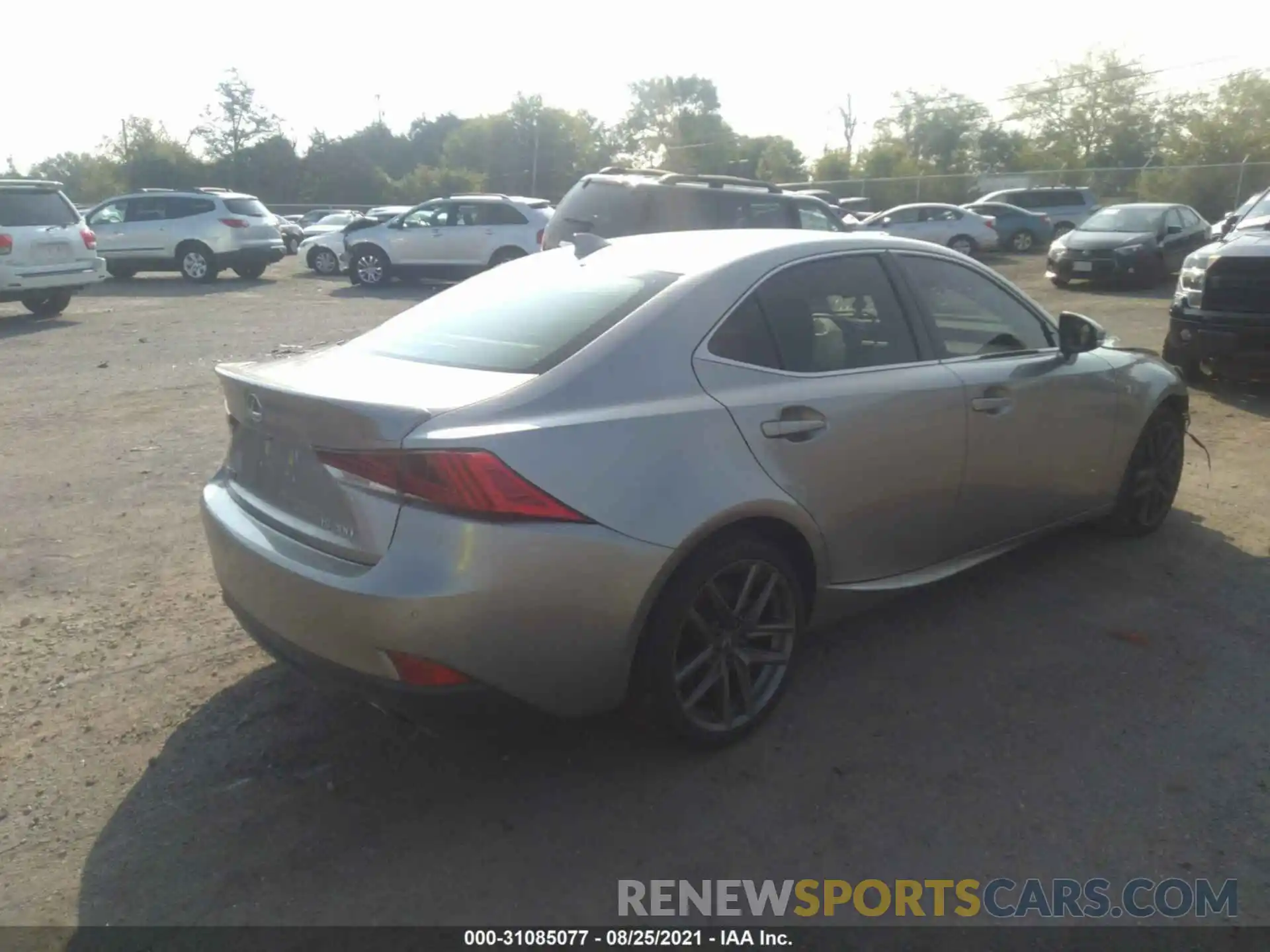 4 Photograph of a damaged car JTHBA1D2XK5088499 LEXUS IS 2019