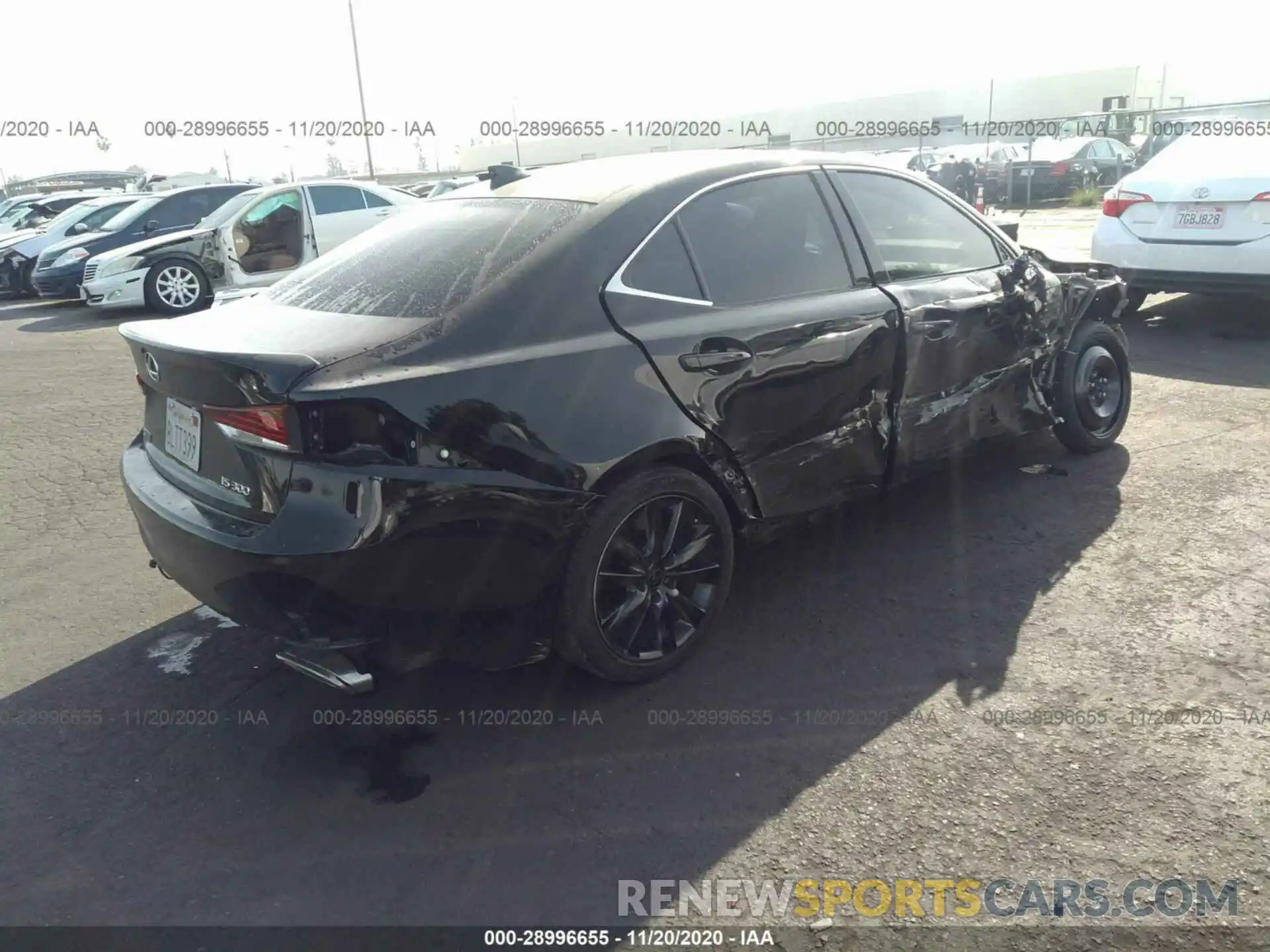 4 Photograph of a damaged car JTHBA1D2XK5093217 LEXUS IS 2019