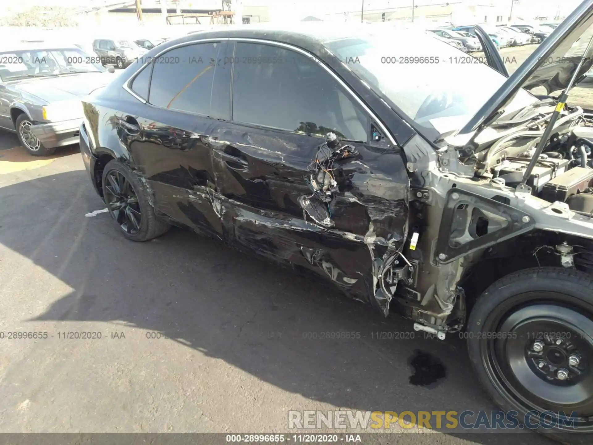 6 Photograph of a damaged car JTHBA1D2XK5093217 LEXUS IS 2019