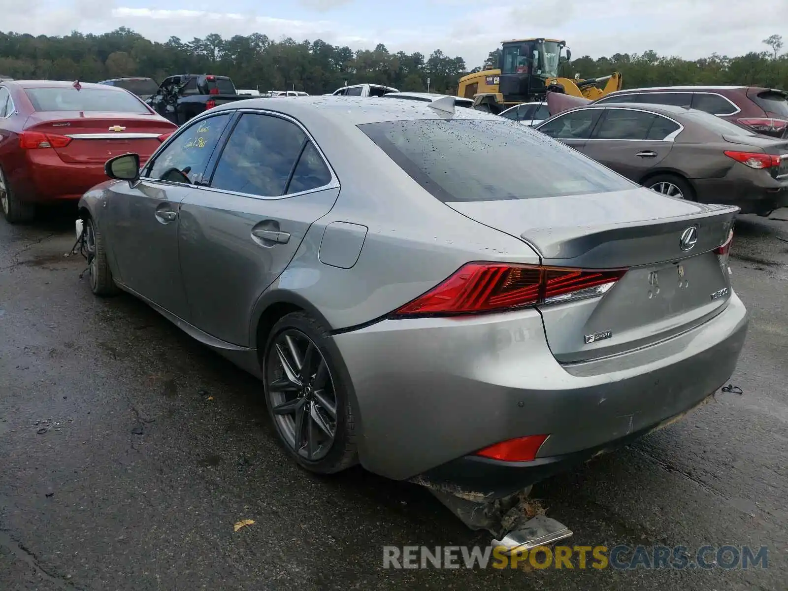 3 Photograph of a damaged car JTHBA1D2XK5096991 LEXUS IS 2019