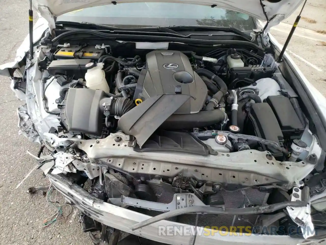 7 Photograph of a damaged car JTHBA1D2XK5097672 LEXUS IS 2019