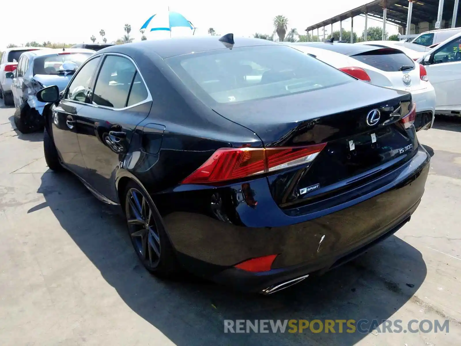 3 Photograph of a damaged car JTHBA1D2XK5098143 LEXUS IS 2019