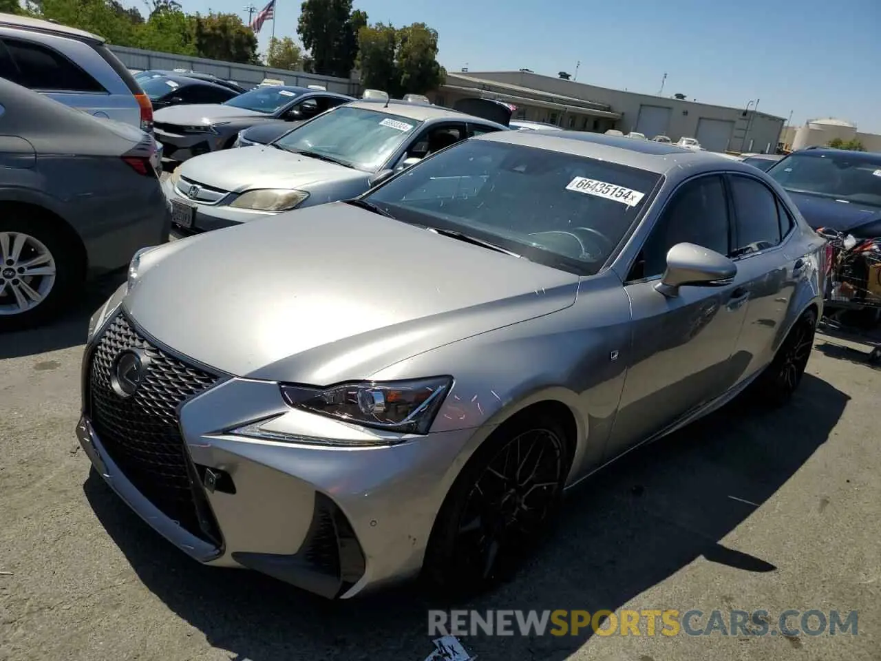 1 Photograph of a damaged car JTHBA1D2XK5099017 LEXUS IS 2019