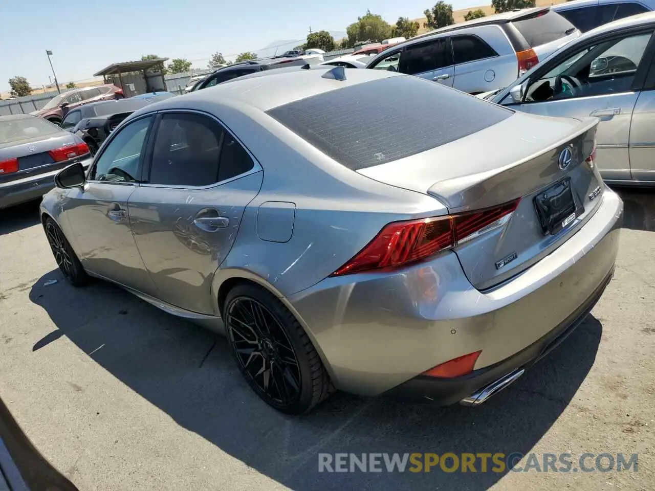 2 Photograph of a damaged car JTHBA1D2XK5099017 LEXUS IS 2019