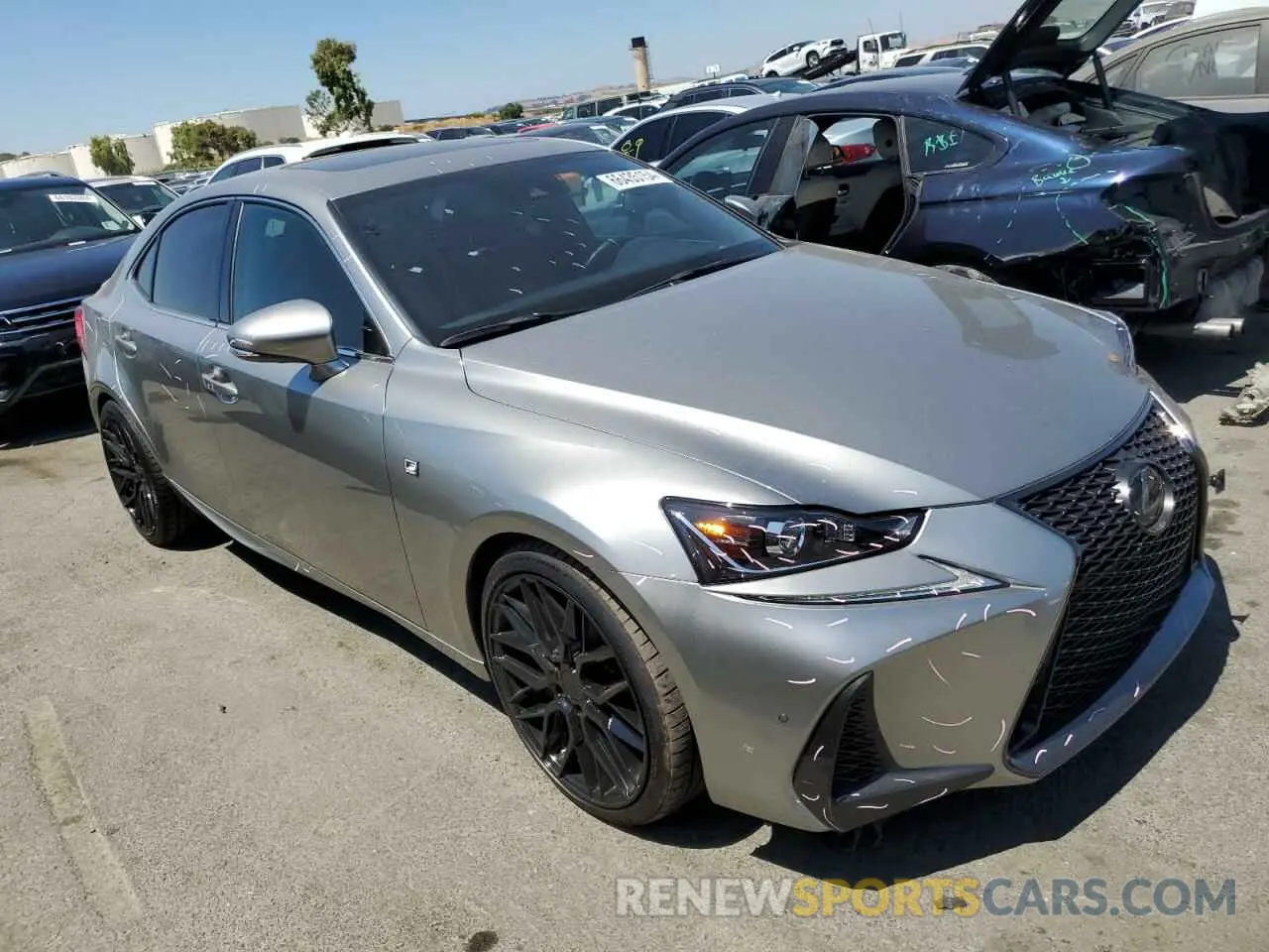 4 Photograph of a damaged car JTHBA1D2XK5099017 LEXUS IS 2019