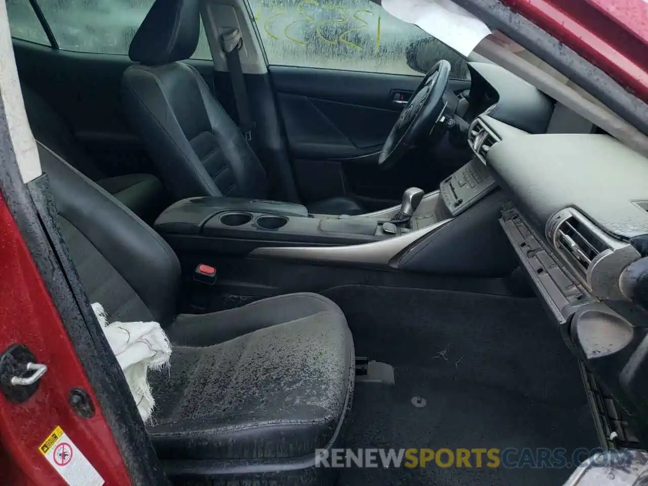 5 Photograph of a damaged car JTHBF1D25E5004711 LEXUS IS 2019