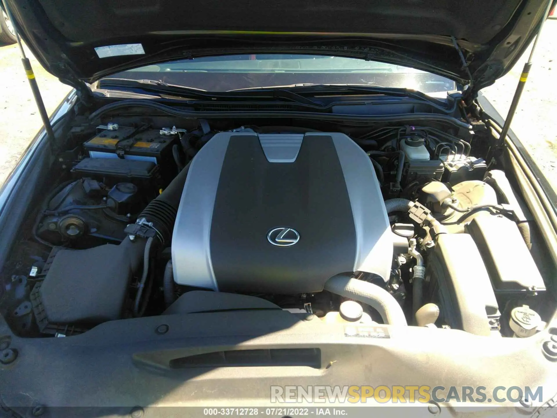 10 Photograph of a damaged car JTHBZ1D22K5034039 LEXUS IS 2019