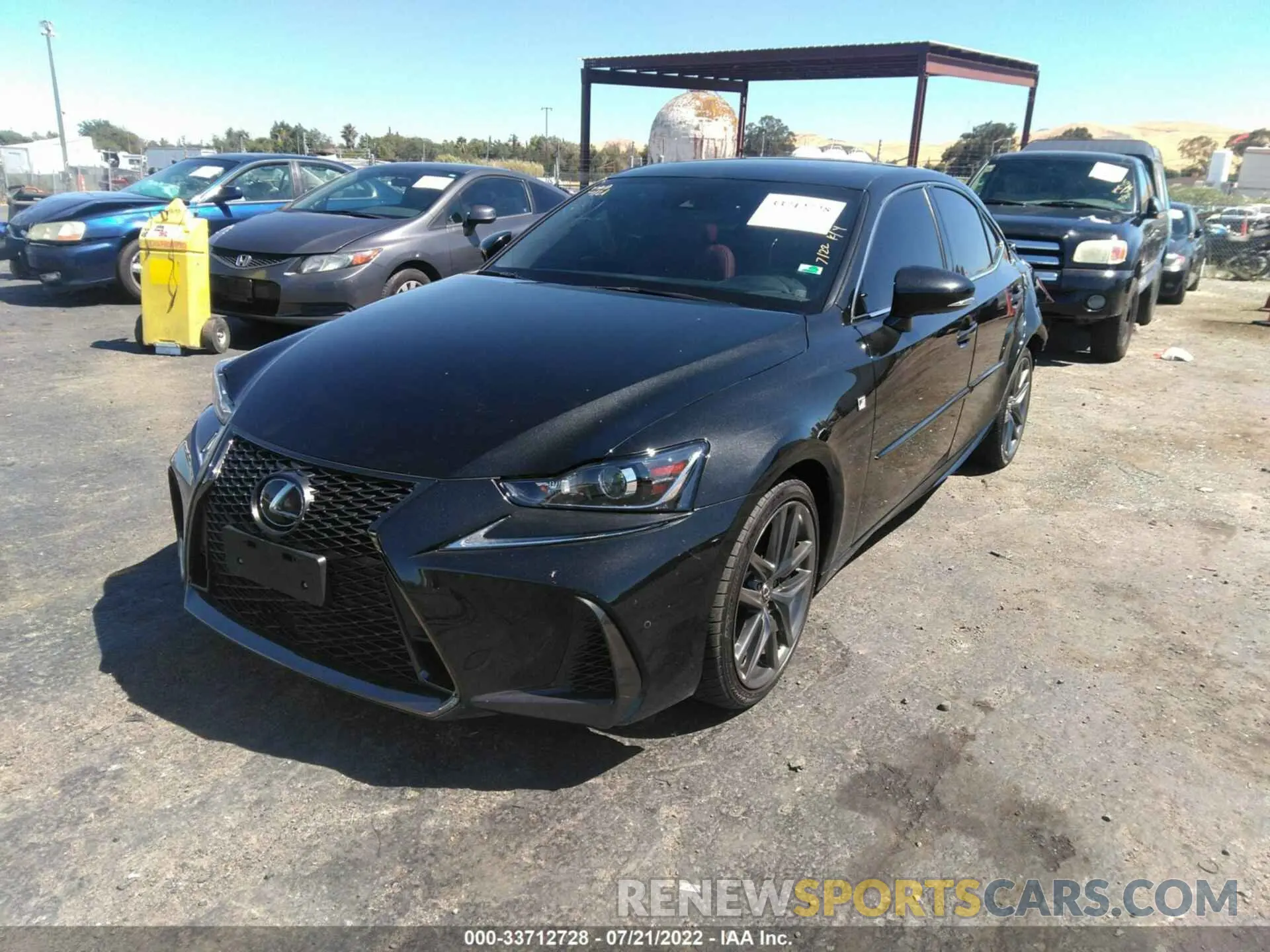 2 Photograph of a damaged car JTHBZ1D22K5034039 LEXUS IS 2019