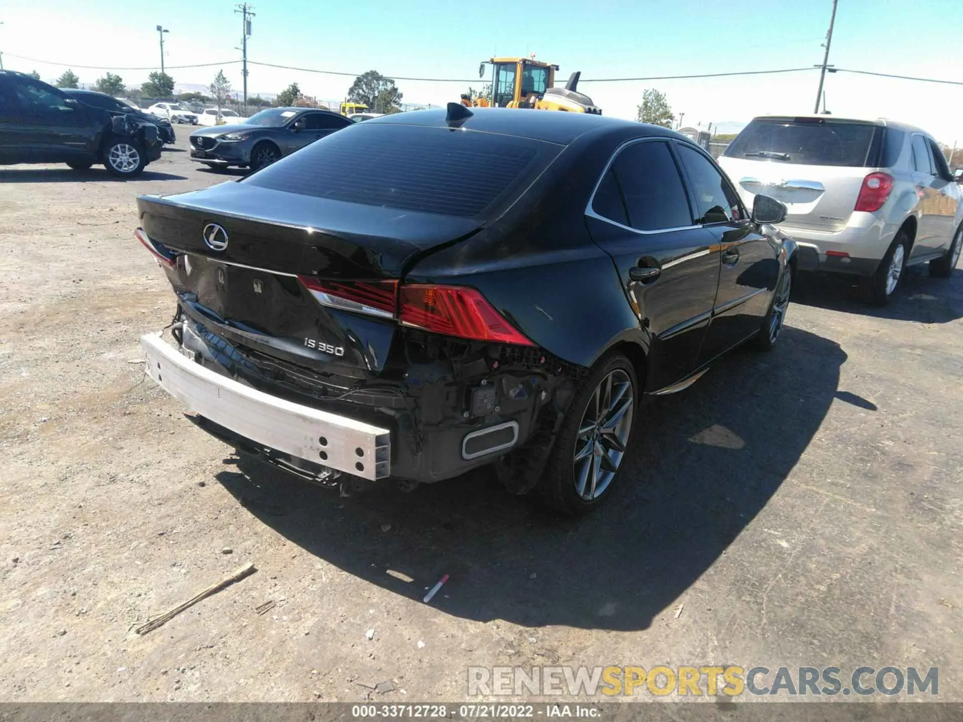 4 Photograph of a damaged car JTHBZ1D22K5034039 LEXUS IS 2019