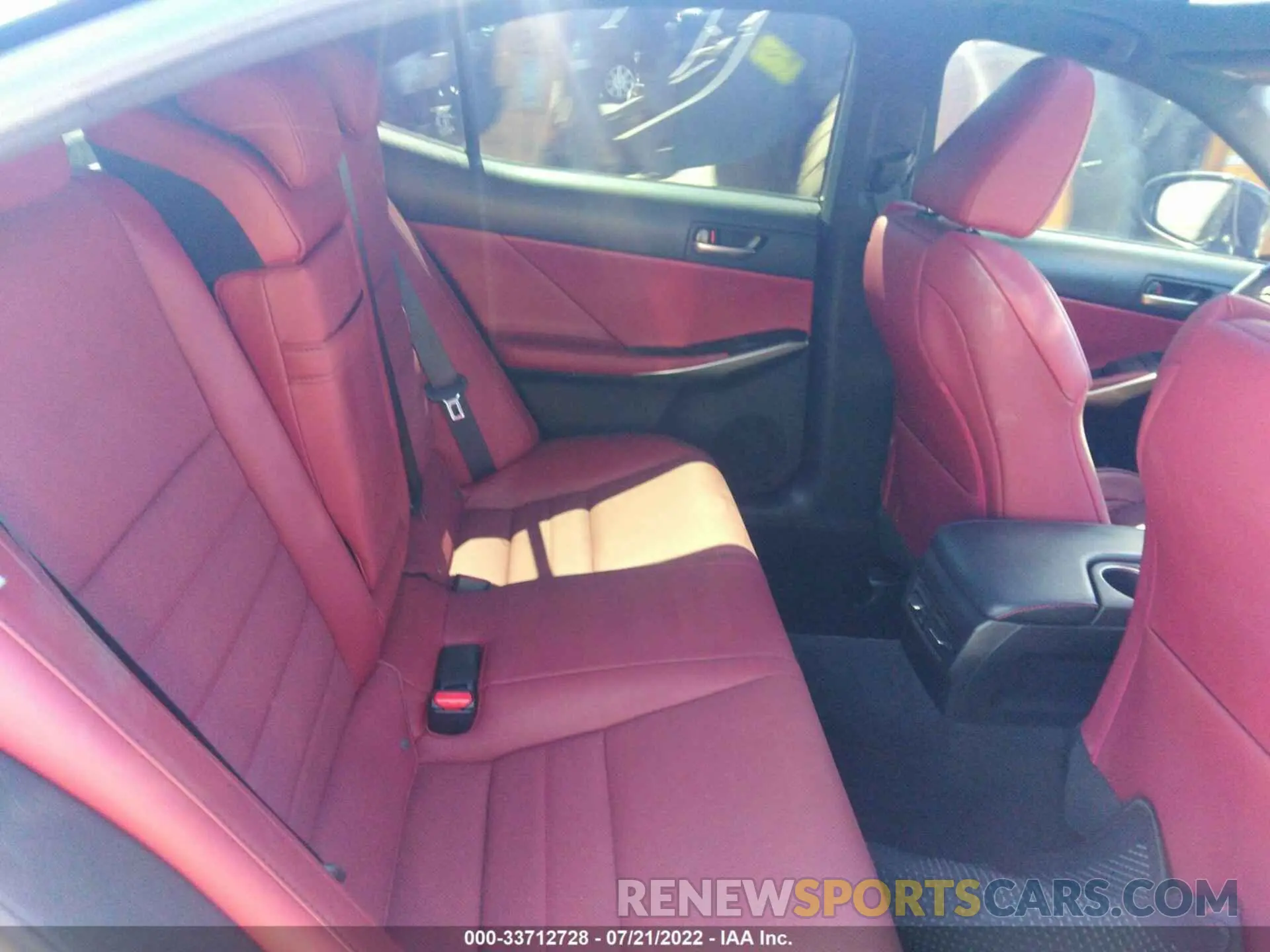 8 Photograph of a damaged car JTHBZ1D22K5034039 LEXUS IS 2019
