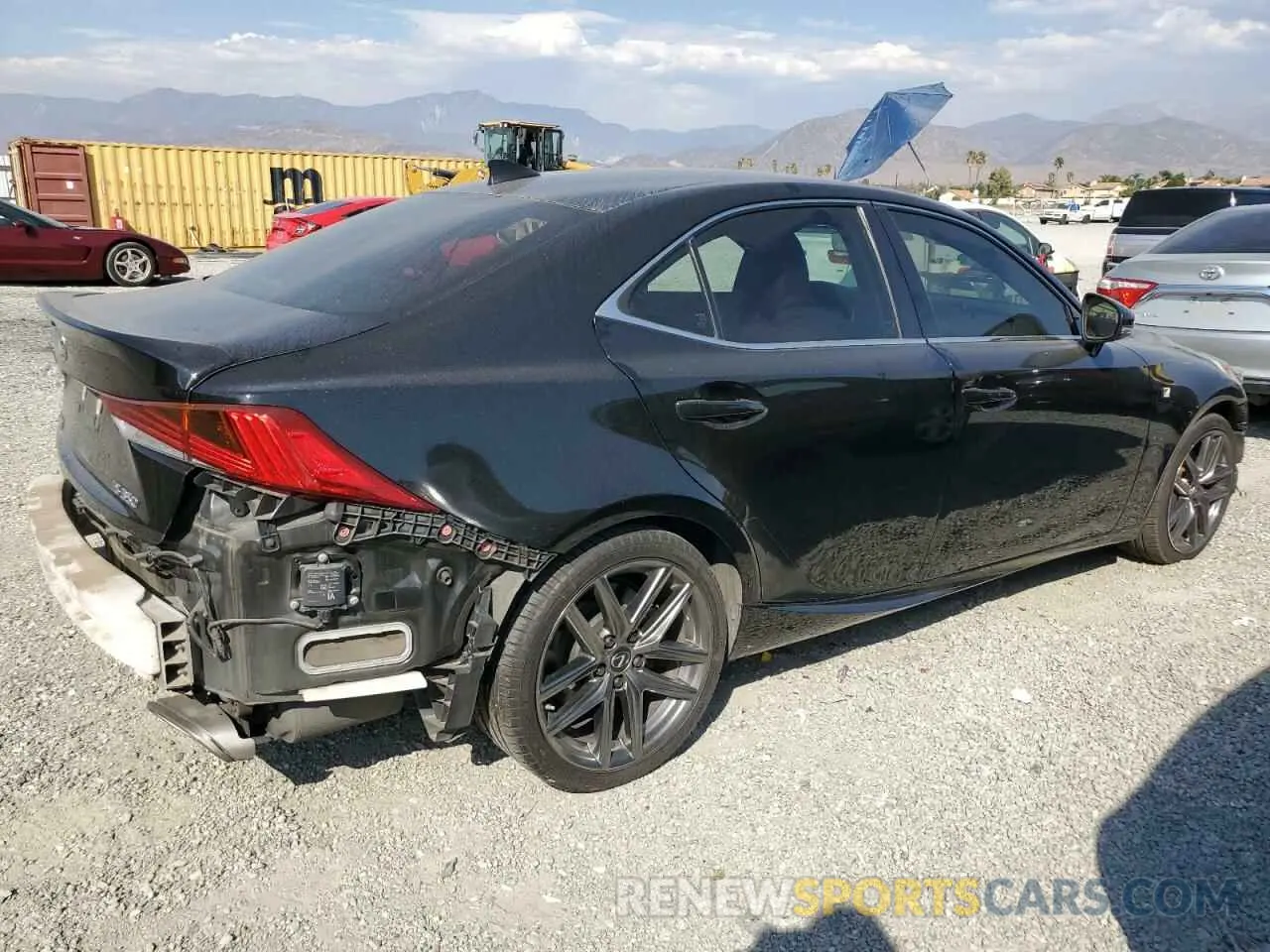 3 Photograph of a damaged car JTHBZ1D25K5034472 LEXUS IS 2019