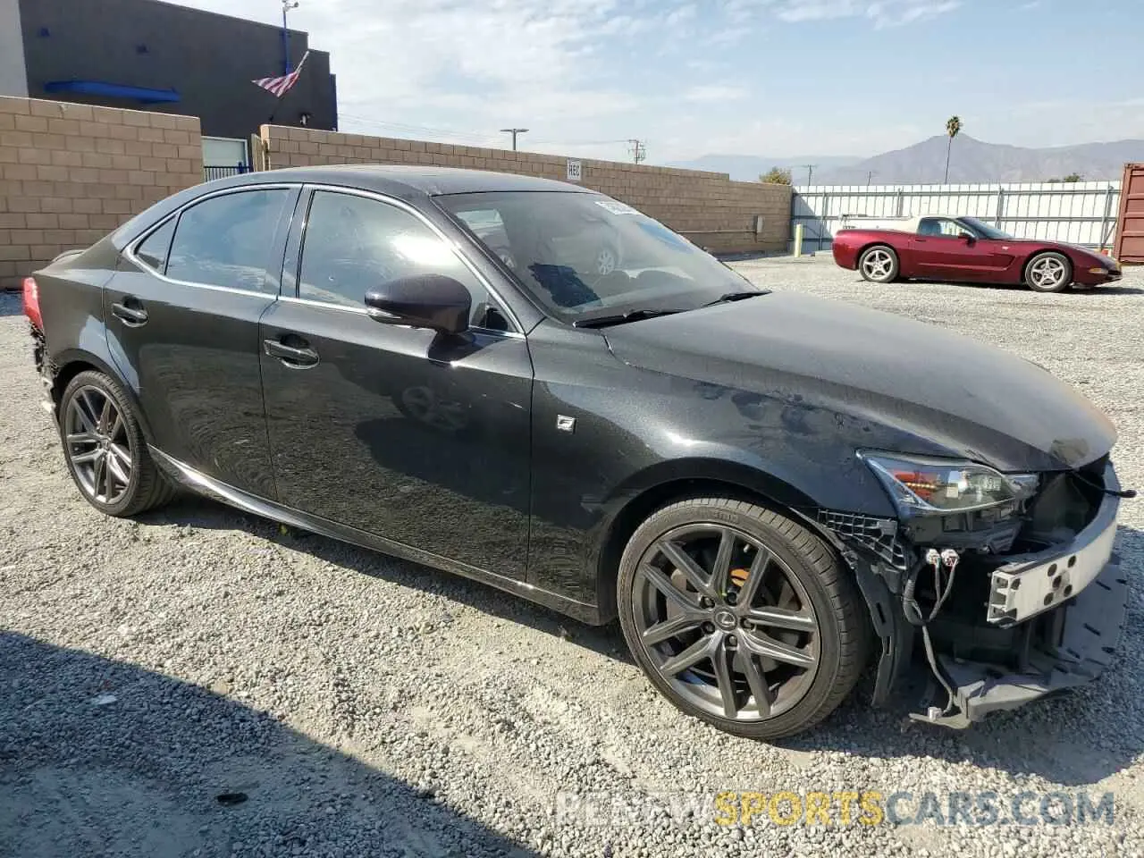 4 Photograph of a damaged car JTHBZ1D25K5034472 LEXUS IS 2019
