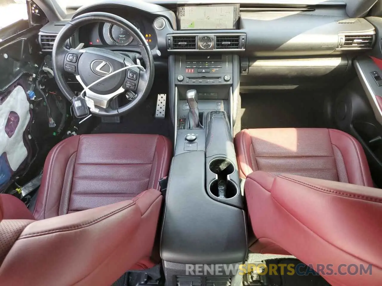 8 Photograph of a damaged car JTHBZ1D25K5034472 LEXUS IS 2019