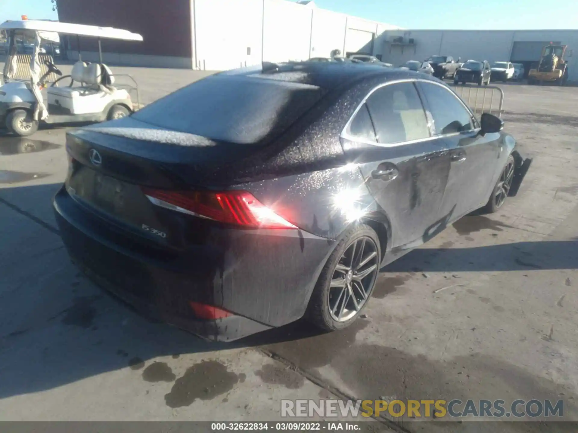 4 Photograph of a damaged car JTHBZ1D27K5033940 LEXUS IS 2019