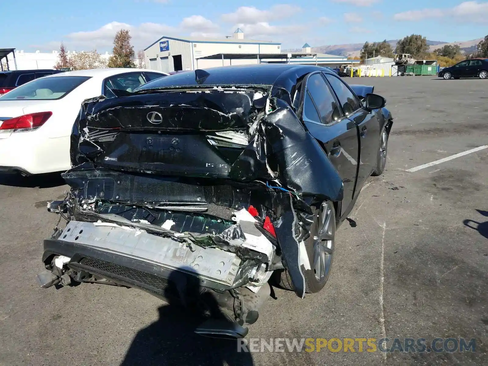 4 Photograph of a damaged car JTHBZ1D29K5034670 LEXUS IS 2019