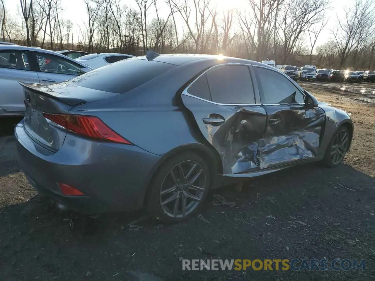 3 Photograph of a damaged car JTHC81D20K5035522 LEXUS IS 2019