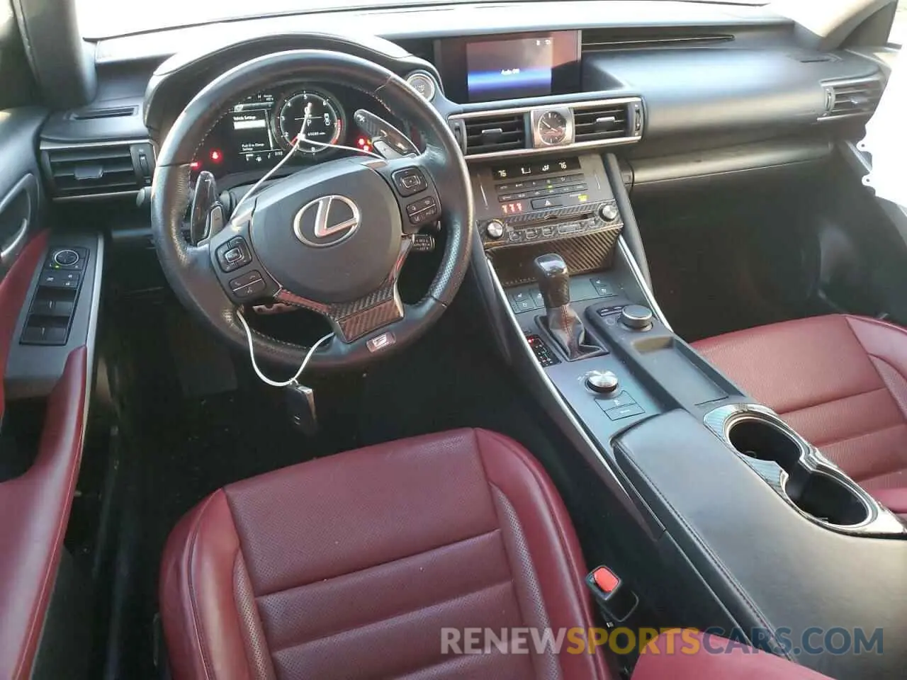 8 Photograph of a damaged car JTHC81D20K5035522 LEXUS IS 2019